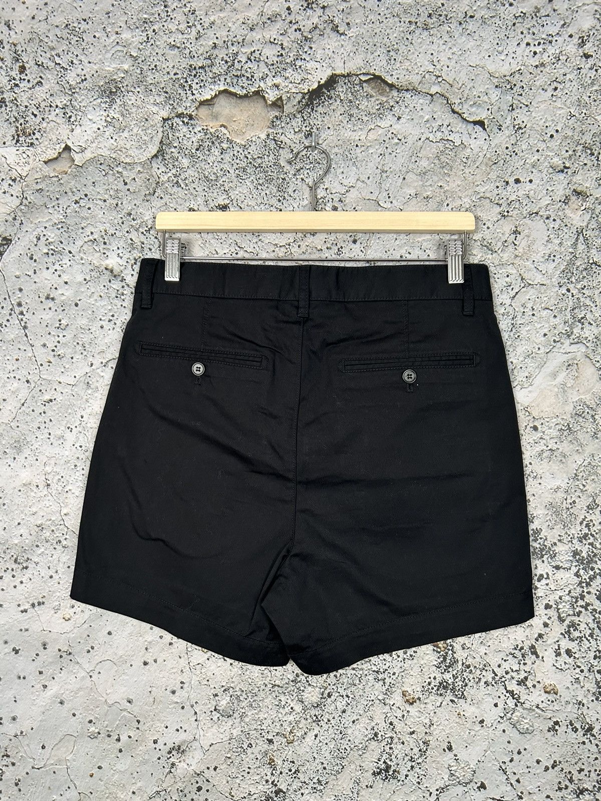 Acne Studios Acne Studios Seymour Satin Black Shorts Designer Rare Size 34" / US 12 / IT 48 - 4 Thumbnail