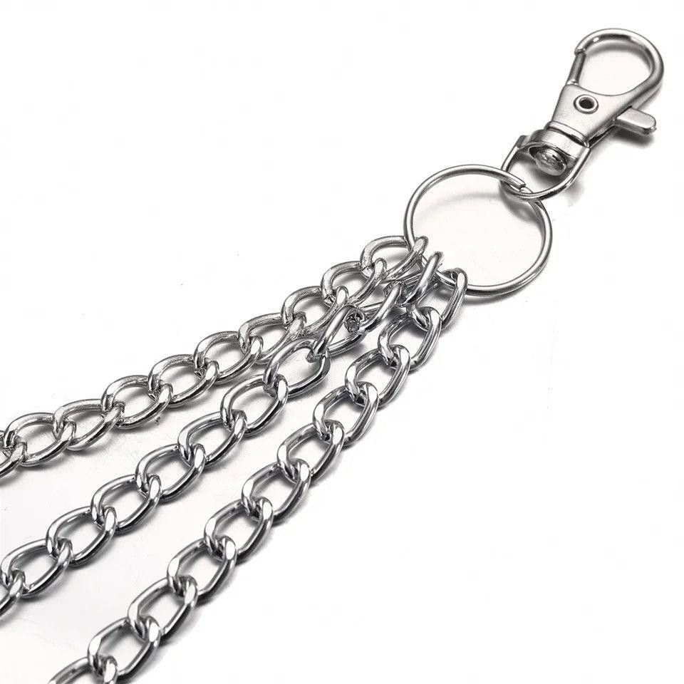 Jewelry Triple Layer Croissant Pant Chain Size ONE SIZE - 4 Thumbnail