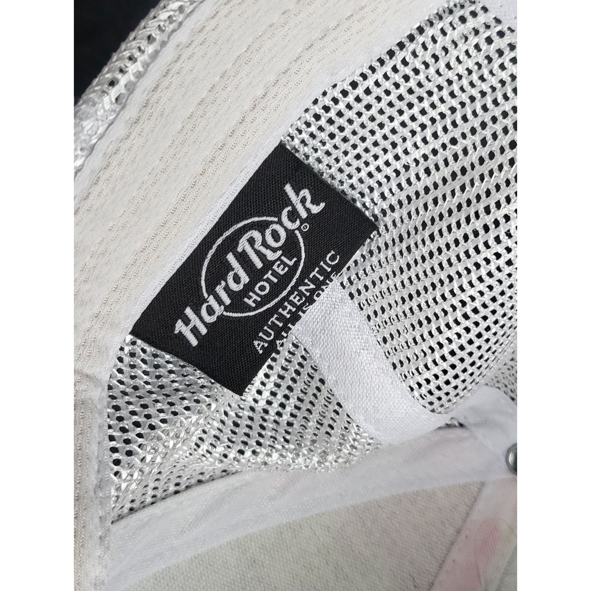Hard Rock Cafe Hard Rock Hotel Los Cabos Snapback Hat Abstract Design Paint Size ONE SIZE - 7 Thumbnail
