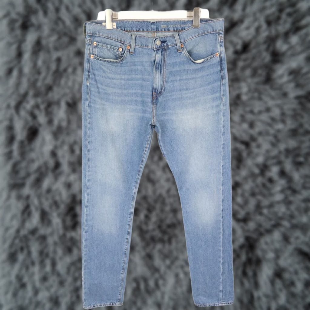 Levi's LEVI'S 510 Premium Big E Jeans Men's W36/L32 Skinny Fit Zip Fly Faded Blue Denim Size US 36 / EU 52 - 1 Thumbnail