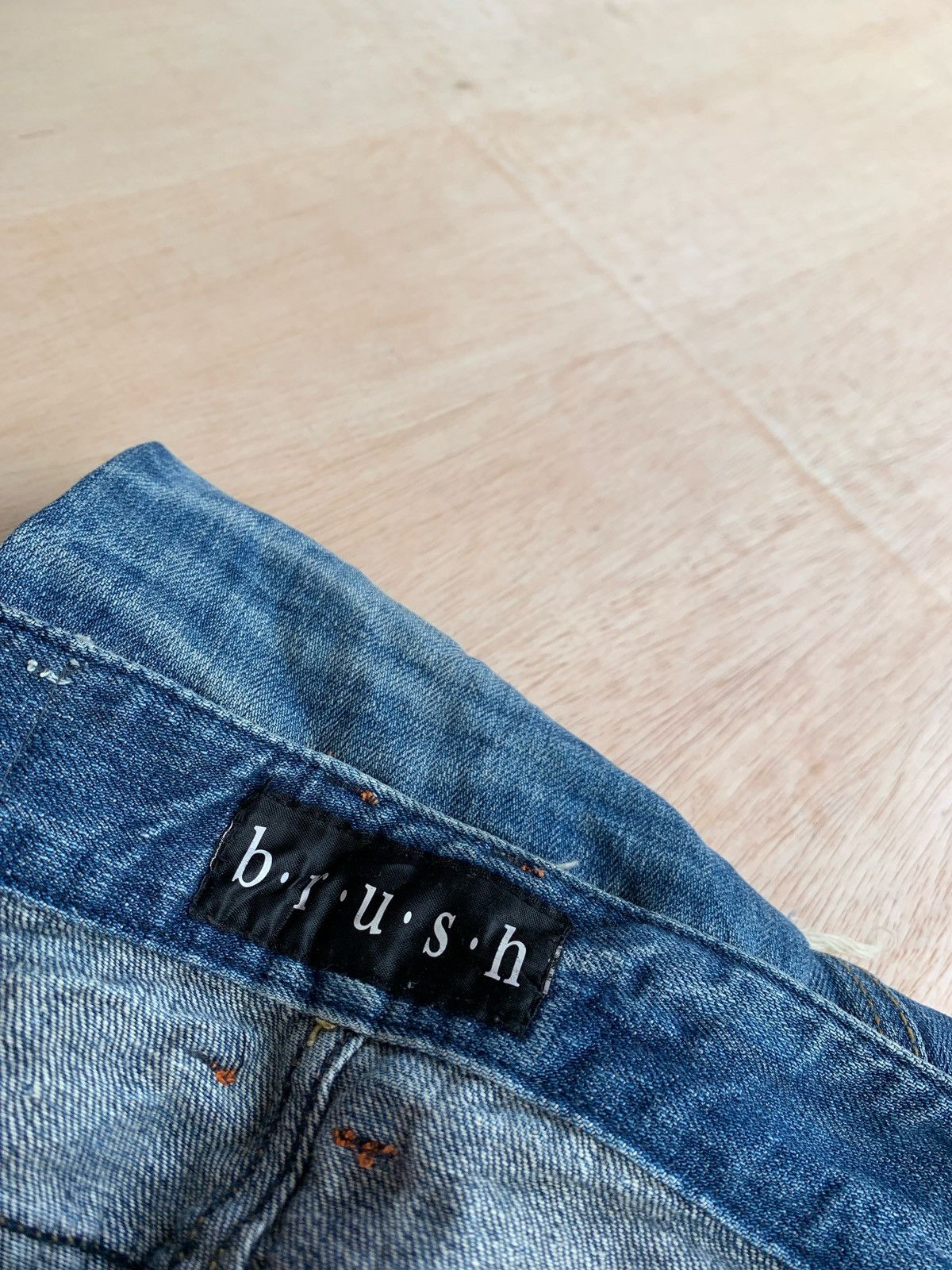 If Six Was Nine × Japanese Brand Distressed Denim Brush Hotchkiss Ifsixwasnine style Jeans Size US 30 / EU 46 - 7 Thumbnail