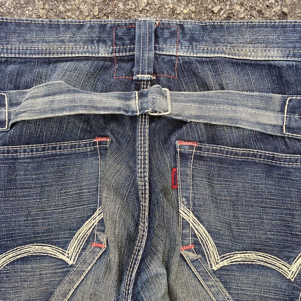 Edwin Jorts Shorts Denim Edwin 503 Blue Trip Jeans Size US 30 / EU 46 - 3 Thumbnail