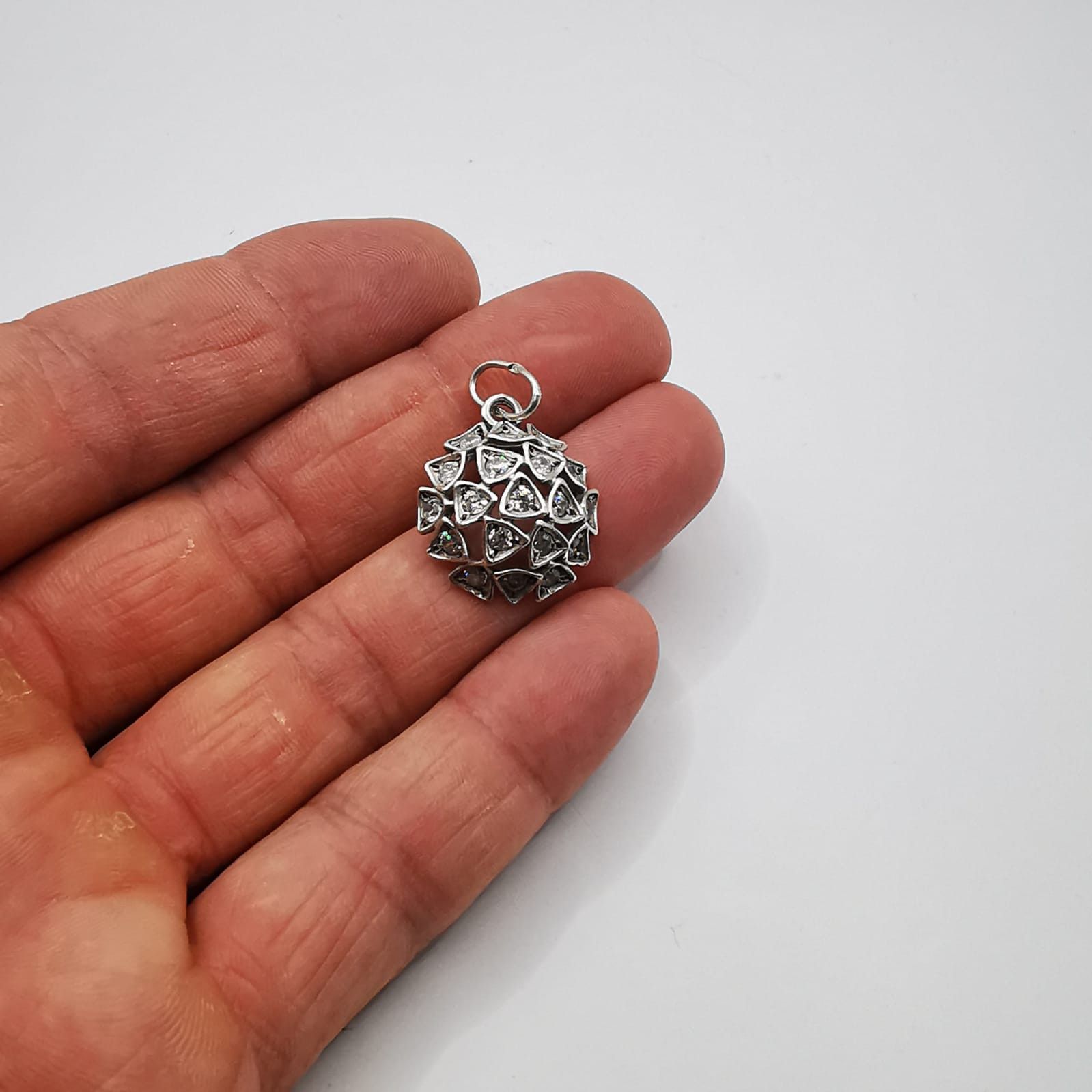 Vintage Vintage Pendant 925 Sterling Silver Jewelry 4,30g Size ONE SIZE - 3 Thumbnail