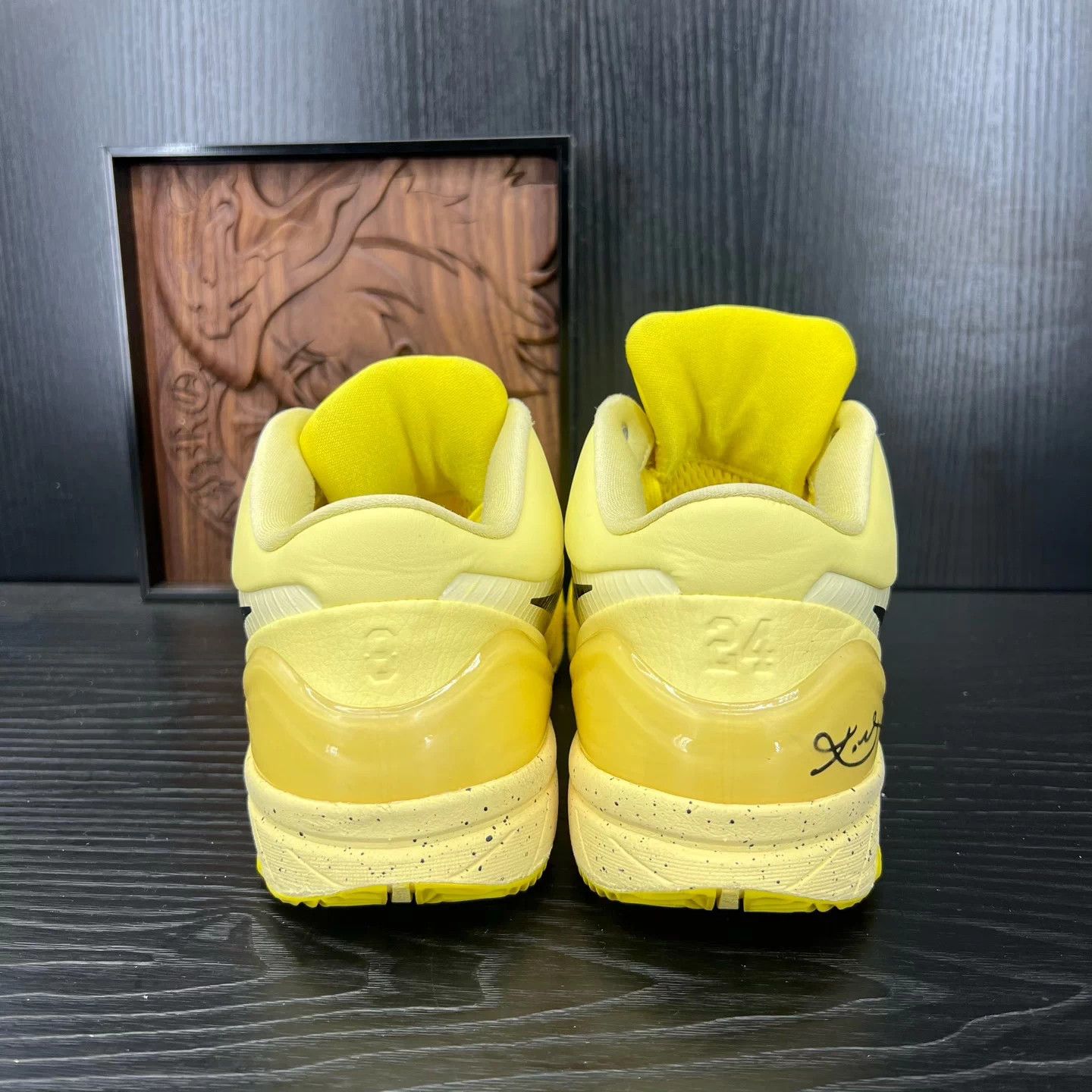 Nike Nike Zoom Kobe 4 Black/Yellow 42.5 Mint Size US 9.5 / EU 42-43 - 5 Thumbnail