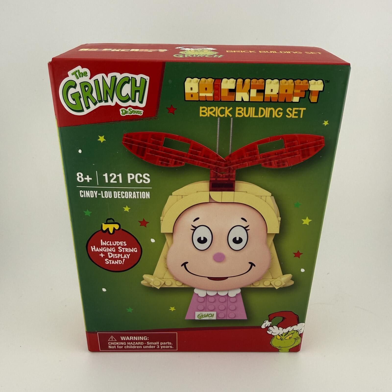 Brockum Brickcraft Grinch Cindy-Lou Brick Building Kit (121 Pieces) Size ONE SIZE - 1 Thumbnail