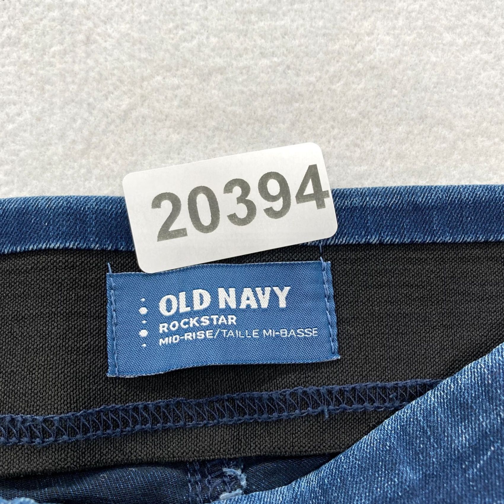 Old Navy Old Navy Jeans Women's 4 Dark Blue Stretch Denim Pull On Skinny NWT Rockstar Size 26" / US 2 / IT 38 - 4 Thumbnail