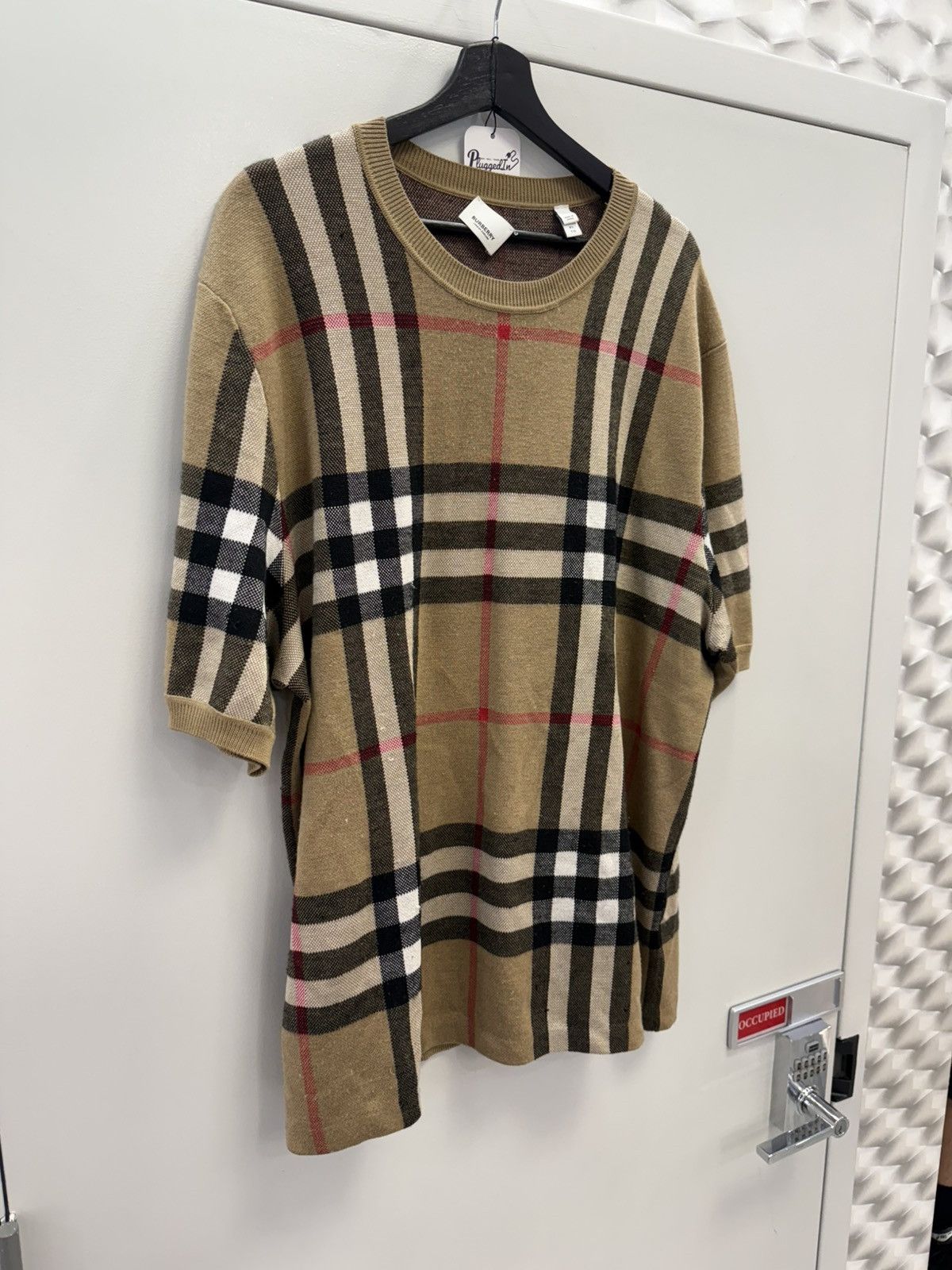 Burberry Burberry Check T-Shirt Size US XL / EU 56 / 4 - 2 Thumbnail