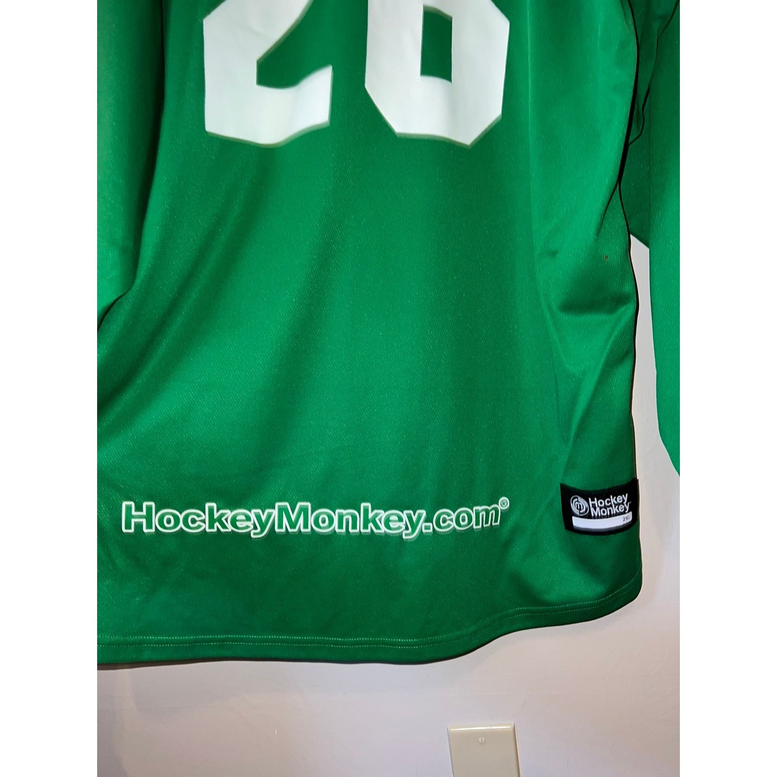 Other Hockey Monkey Jersey Division Monkeysports Green Top NHL 2XL Size US XXL / EU 58 / 5 - 9 Thumbnail