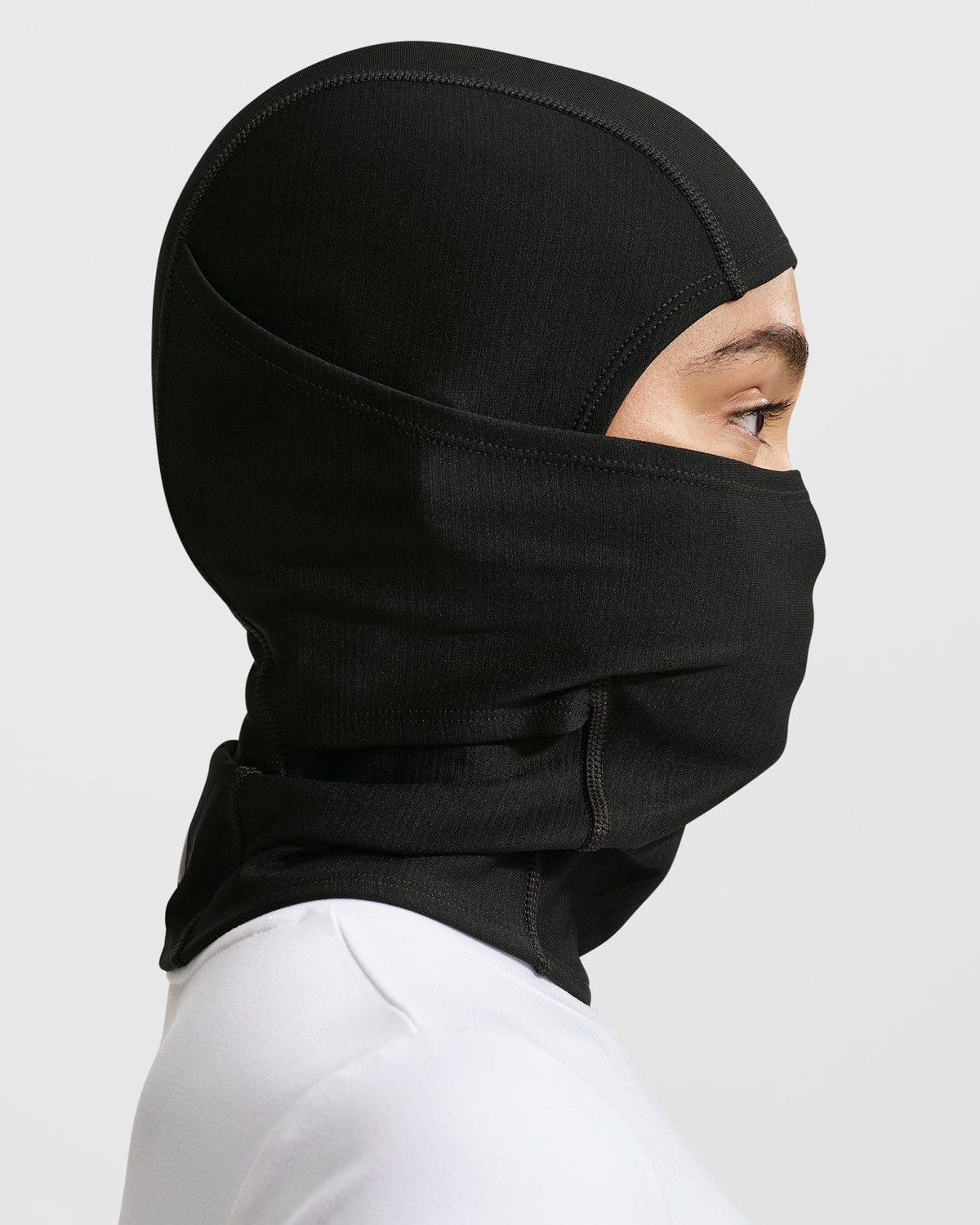 Nike Nike Pro Hyperwarm Hood Black Balaclava shiesty Therma Fit Size ONE SIZE - 1 Thumbnail