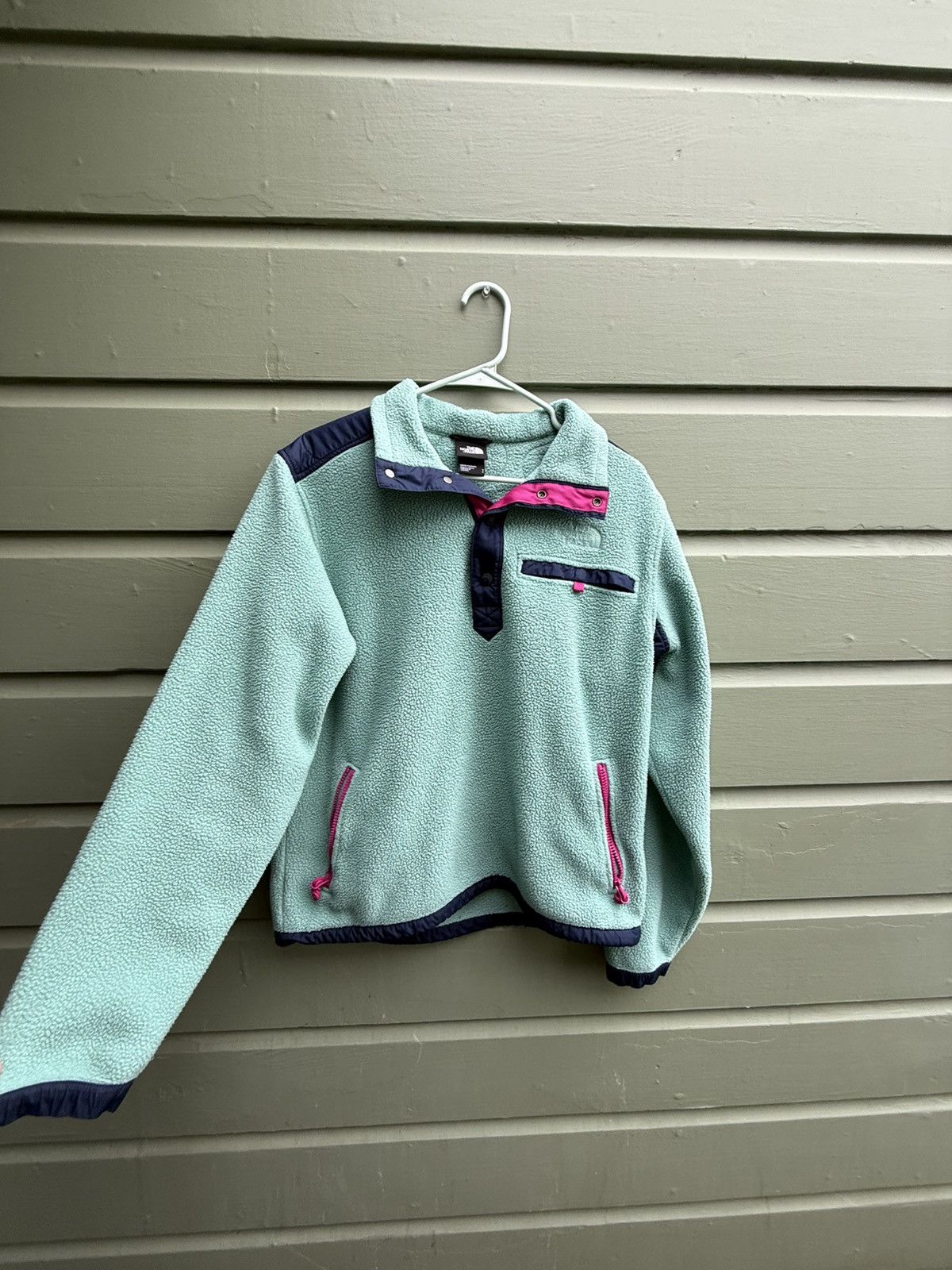 The North Face Vintage The North Face Fleece Turquoise Size US S / EU 44-46 / 1 - 1 Thumbnail