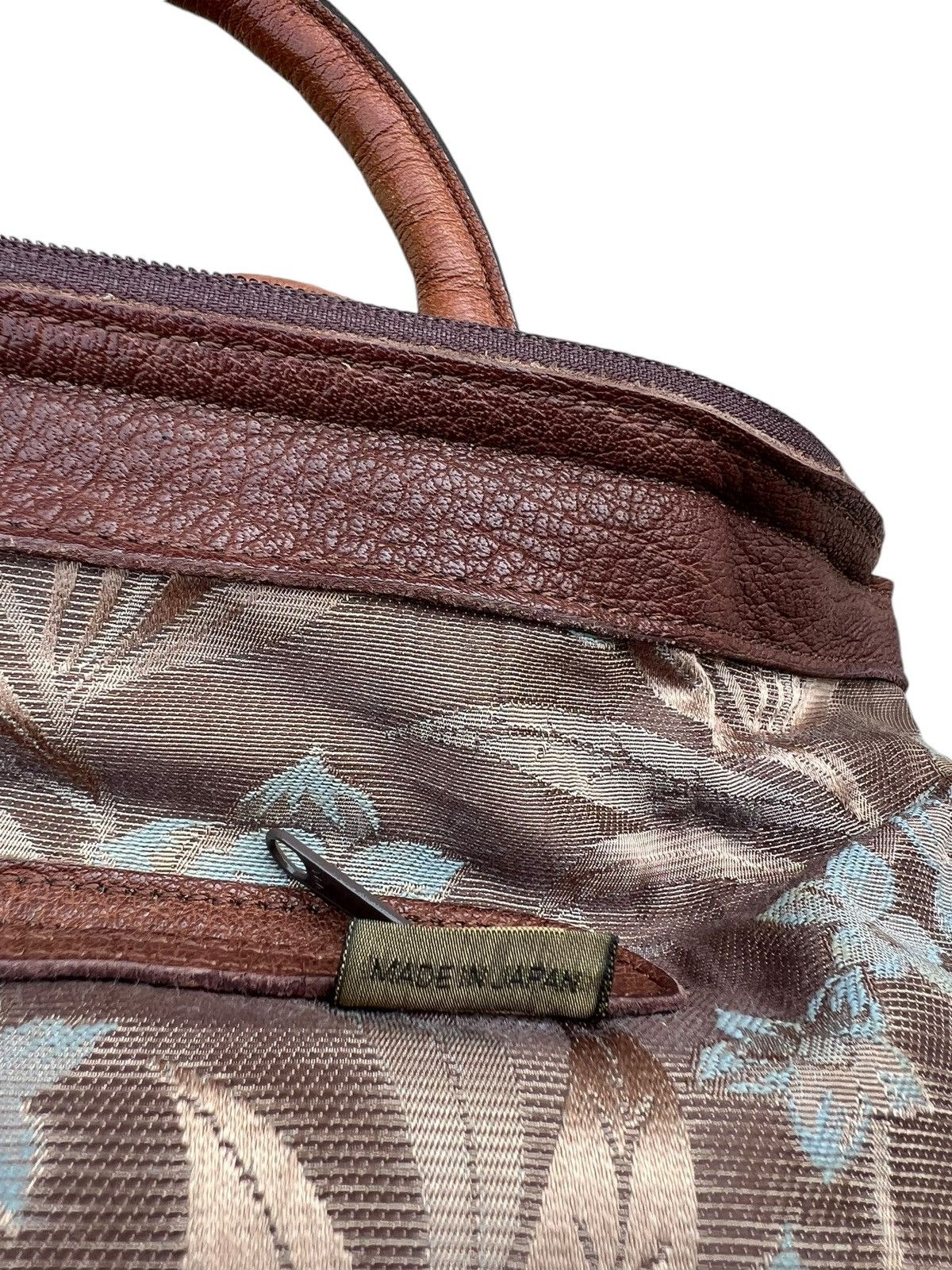 Leather Vintage Ibiza Japan Patina Python Snake Leather Doctor Bag Size ONE SIZE - 24 Thumbnail