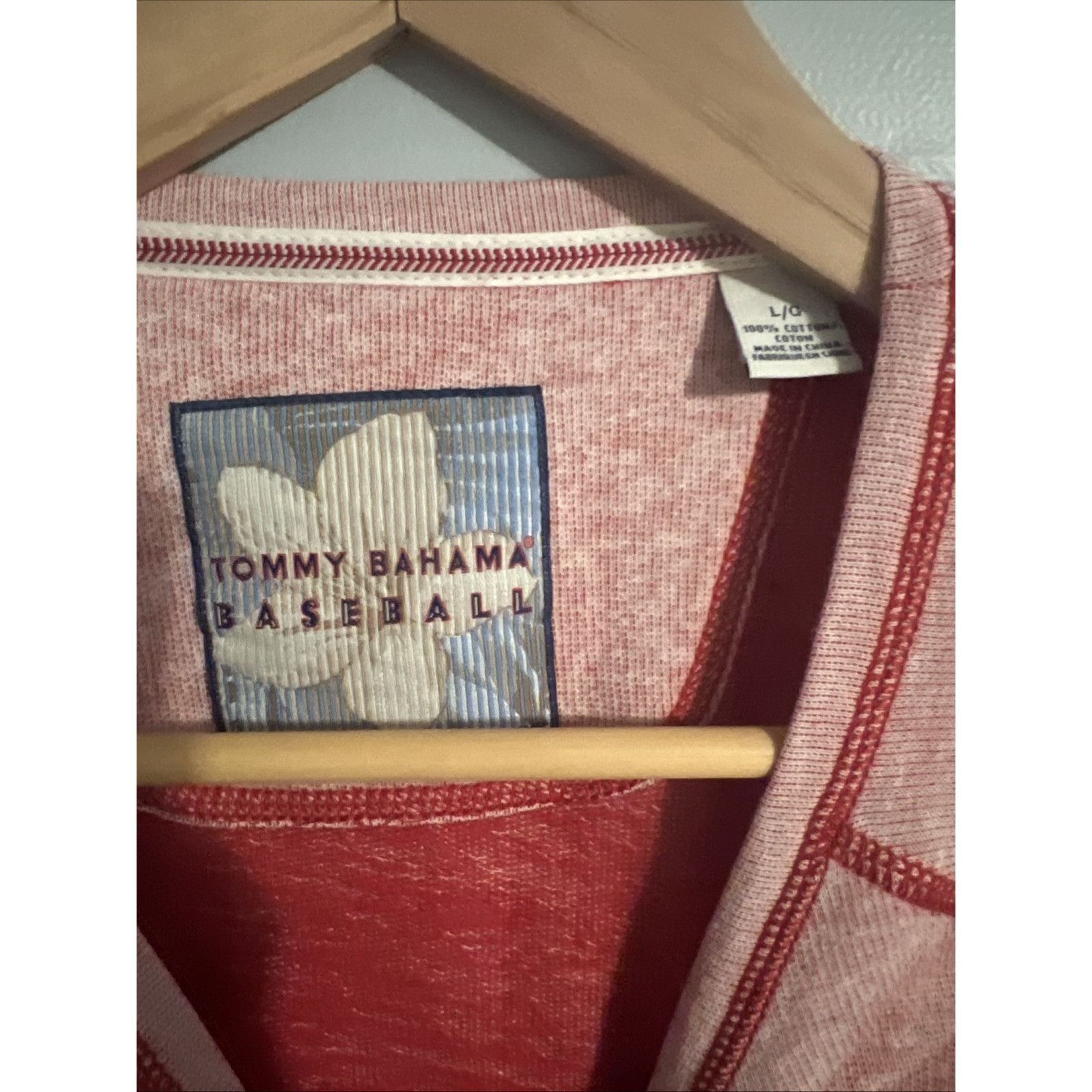 Tommy Bahama Tommy Bahama Baseball STL CARDINALS Long Sleeve Red T. Size Size US L / EU 52-54 / 3 - 4 Thumbnail