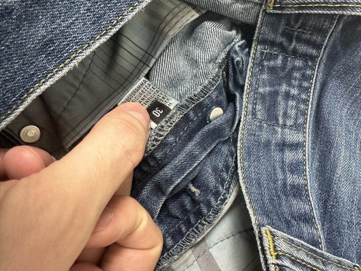 Dolce & Gabbana Vintage Dolce Gabbana Faded Distressed Denim Pants Y2K Size US 30 / EU 46 - 6 Thumbnail