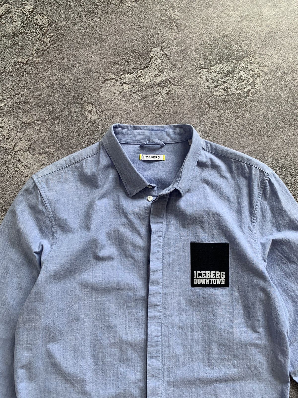 Iceberg Iceberg DownTown Button Up Shirt L size Size US L / EU 52-54 / 3 - 2 Thumbnail