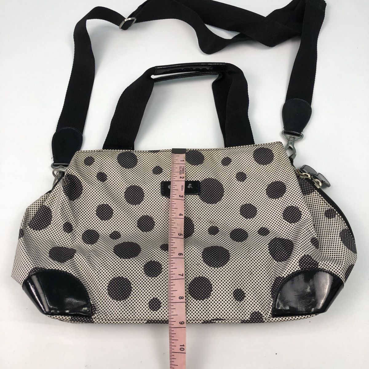 agnes b. AGNES B. POLKADOT TWO WAY HANDBAG CROSSBODY Size ONE SIZE - 15 Thumbnail