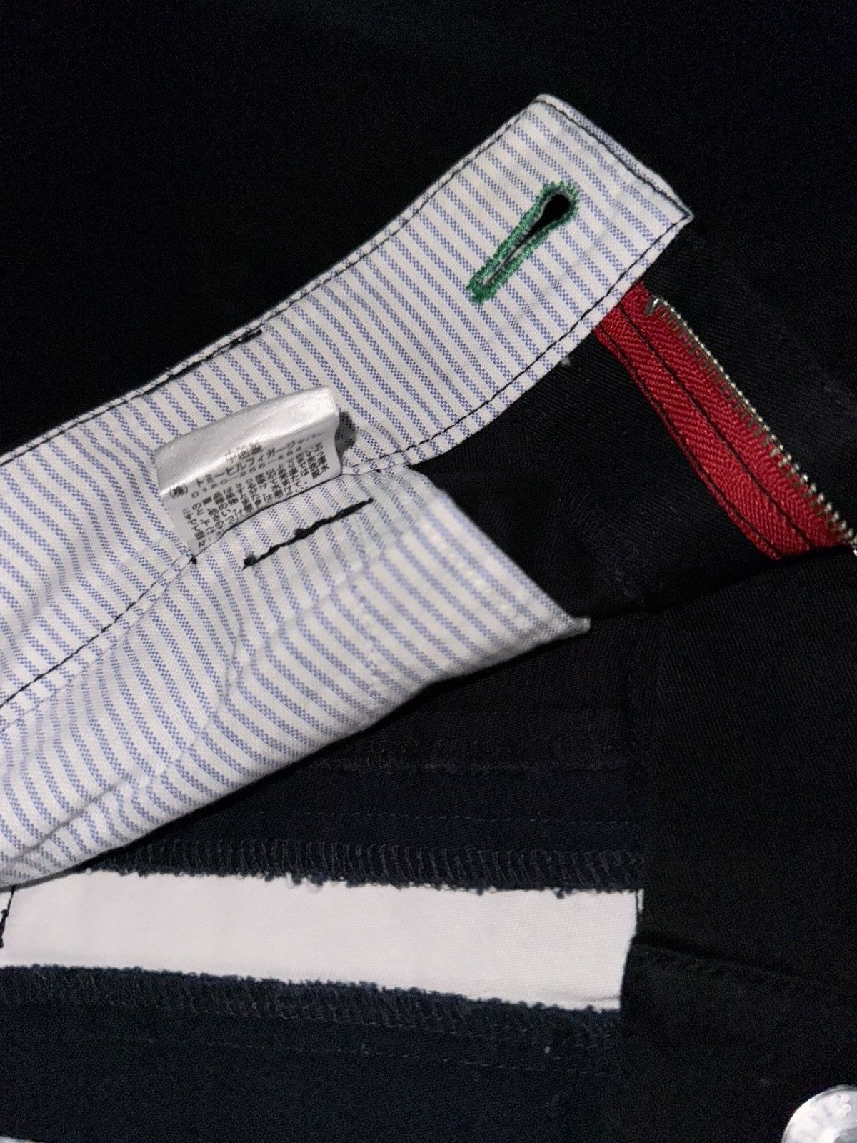 Tommy Hilfiger [M] Tommy girls japan panel detail cotton pants black Size 30" / US 8 / IT 44 - 4 Thumbnail