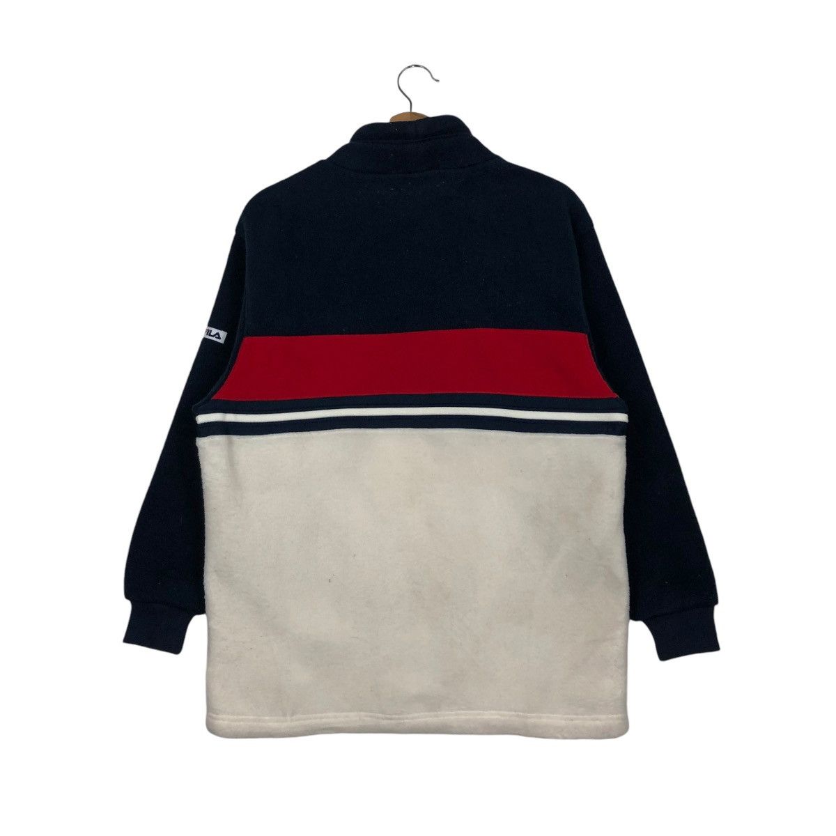 Japanese Brand × Vintage 🔥VINTAGE SWEATSHIRT PULL OVER FILA SPORTS BIG LOGO Size US S / EU 44-46 / 1 - 10 Thumbnail