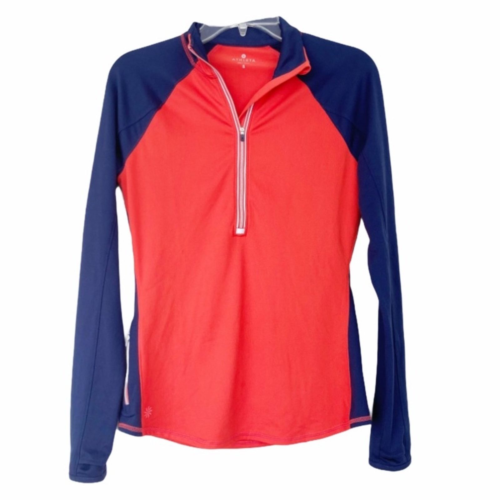 Other Athleta Running Wild Half Zip Long Sleeve Top Sz S Size S / US 4 / IT 40 - 9 Thumbnail