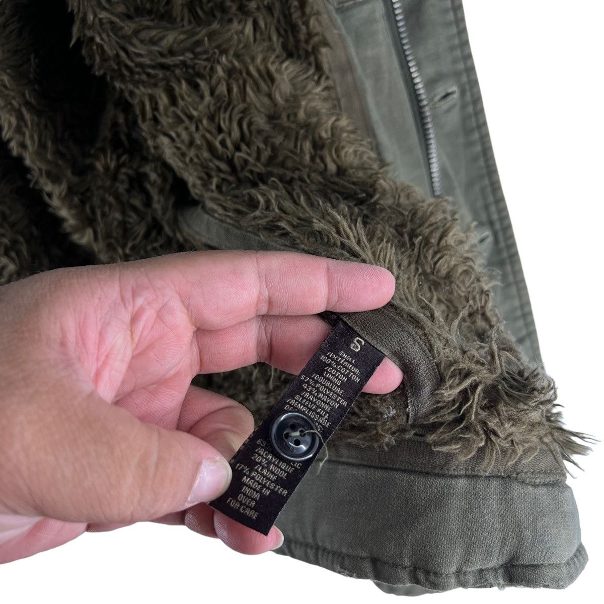 Japanese Brand 🔥Deck Jacket USN Design Style Mink Fur Lining Size US S / EU 44-46 / 1 - 11 Thumbnail