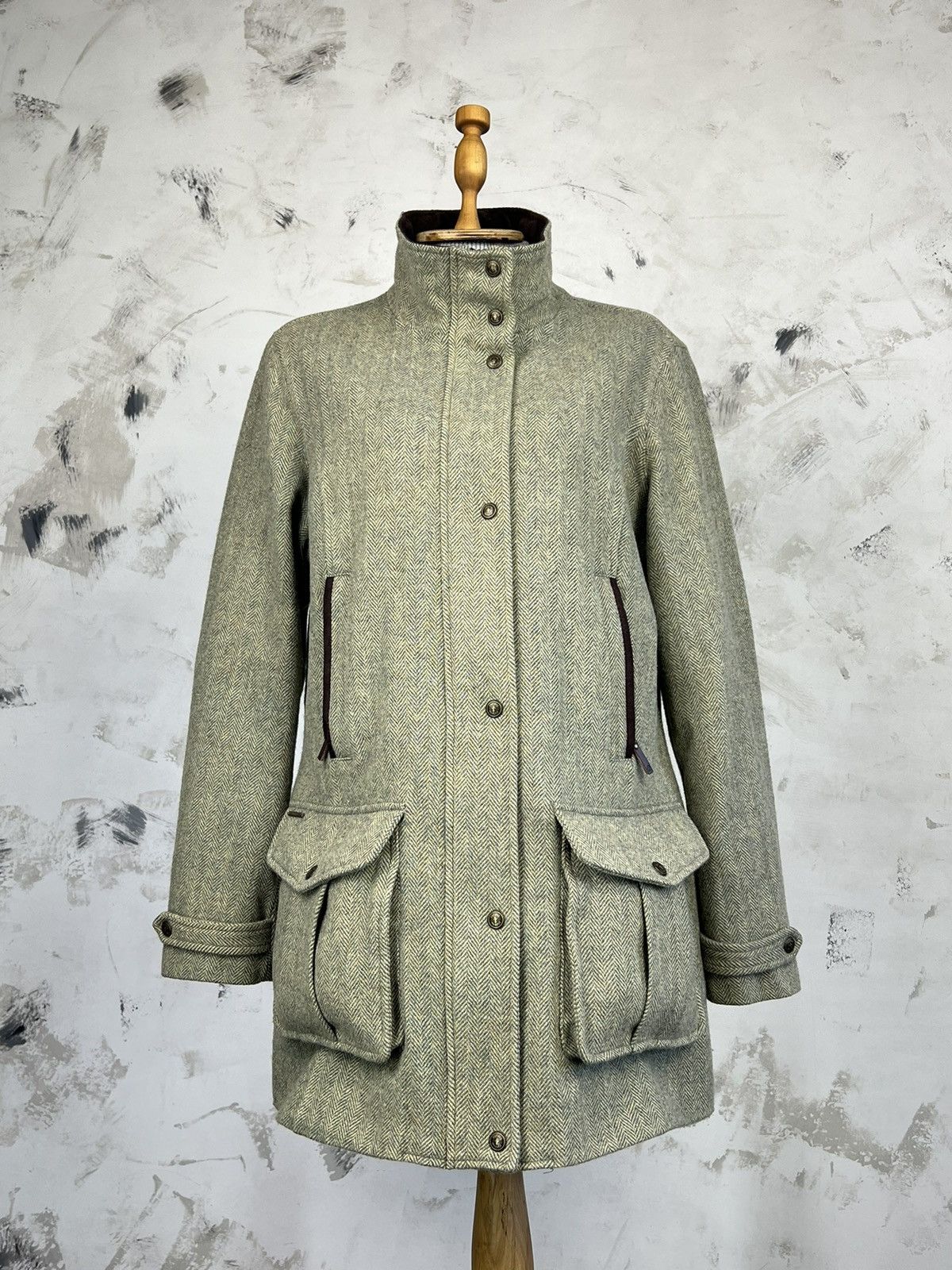 Vintage Vintage Toggi Tweed Jacket Size US 12 L - XL Size XL / US 12-14 / IT 48-50 - 3 Thumbnail