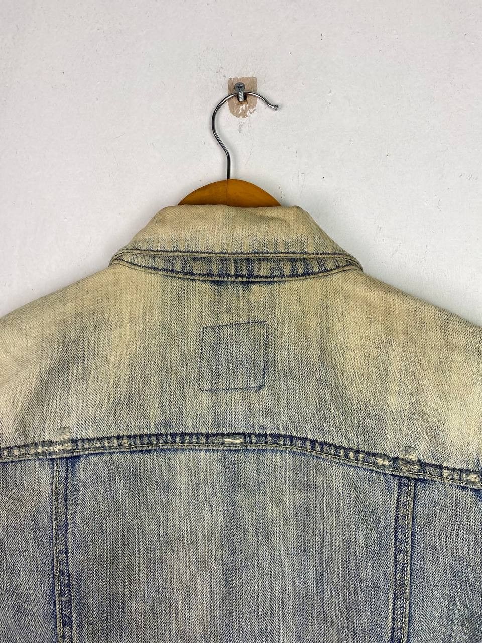 Old Navy × Vintage vintage old navy denim jacket distressed style Size S / US 4 / IT 40 - 7 Thumbnail