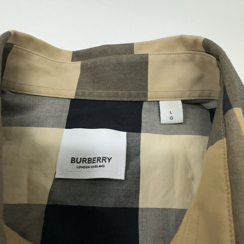 Burberry Burberry Plaid Stretch Long Sleeve Shirt 0079 Size US L / EU 52-54 / 3 - 1 Thumbnail