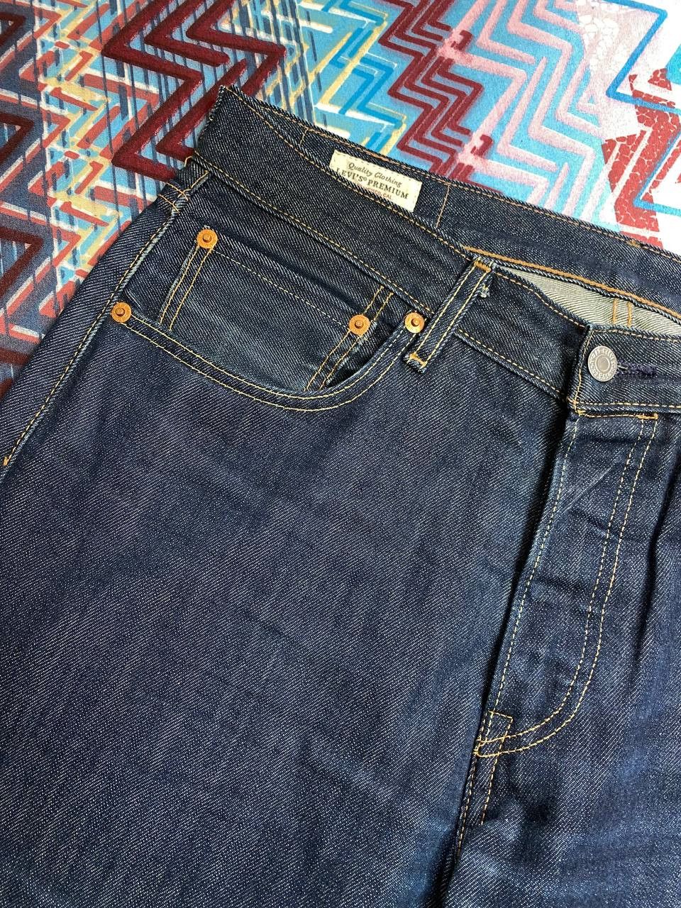Levi's × Vintage Levi's 501 Vintage Light Denim Jeans Y2k Grunge Size US 32 / EU 48 - 5 Thumbnail