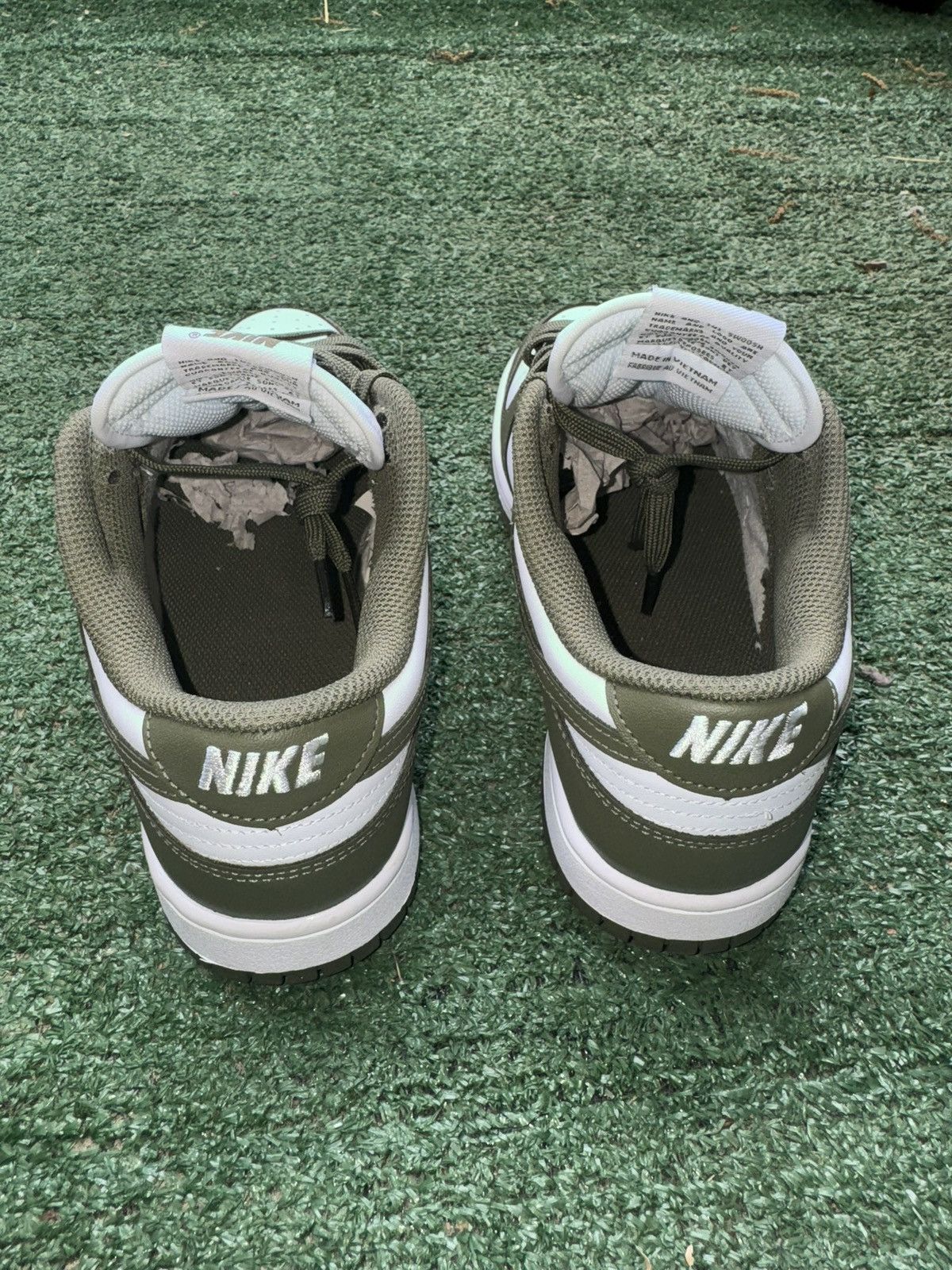 Nike Olive Nike Dunk Low (W9/M7.5) Size US 9 / IT 39 - 4 Thumbnail