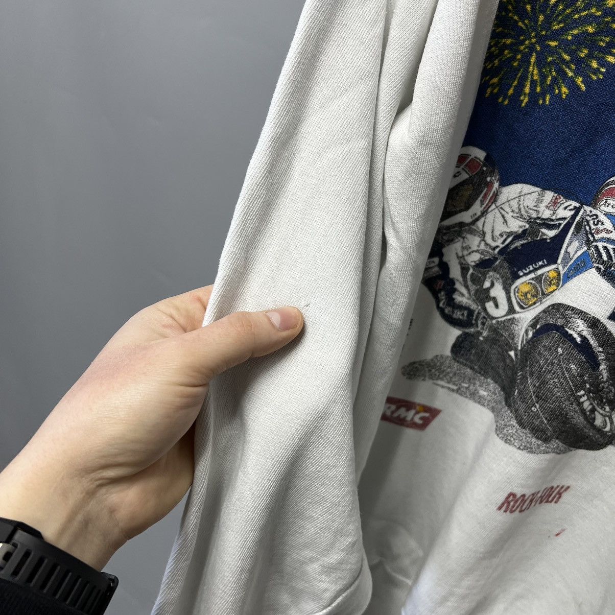 Vintage 1991 Bol d’Or Motorcycle Race Sweatshirt Vintage Paul Ricard Size US M / EU 48-50 / 2 - 14 Thumbnail