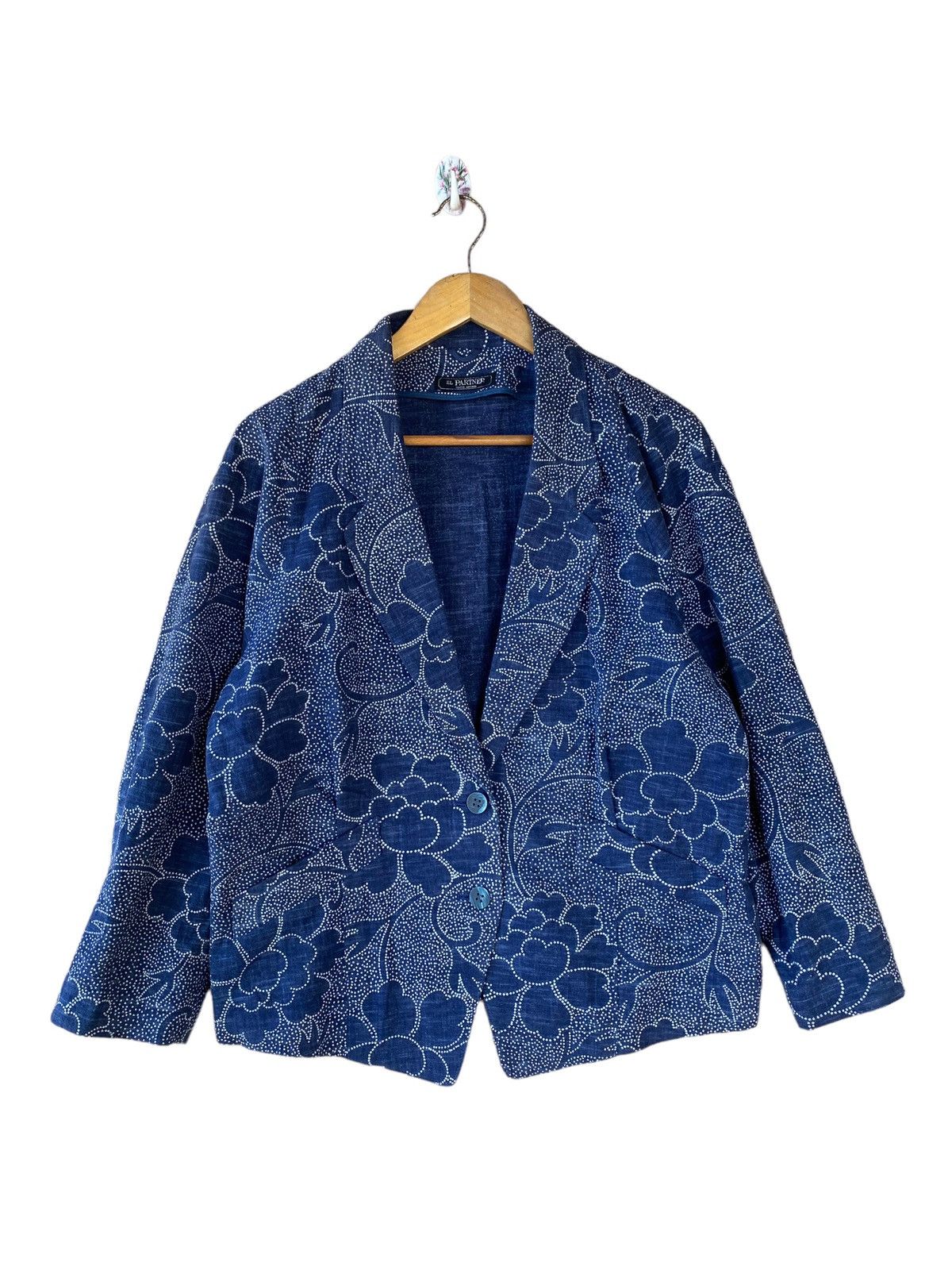 Designer × Japanese Brand Vintage El Partner Tokyo Sashiko Boro Japanese Artisan Size M / US 6-8 / IT 42-44 - 1 Thumbnail