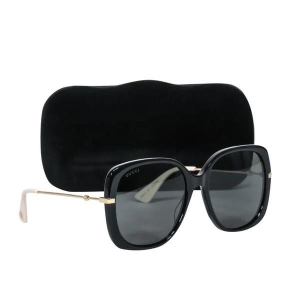 Gucci GUCCI Square Frame GG0511S Sunglasses Black Size ONE SIZE - 5 Thumbnail