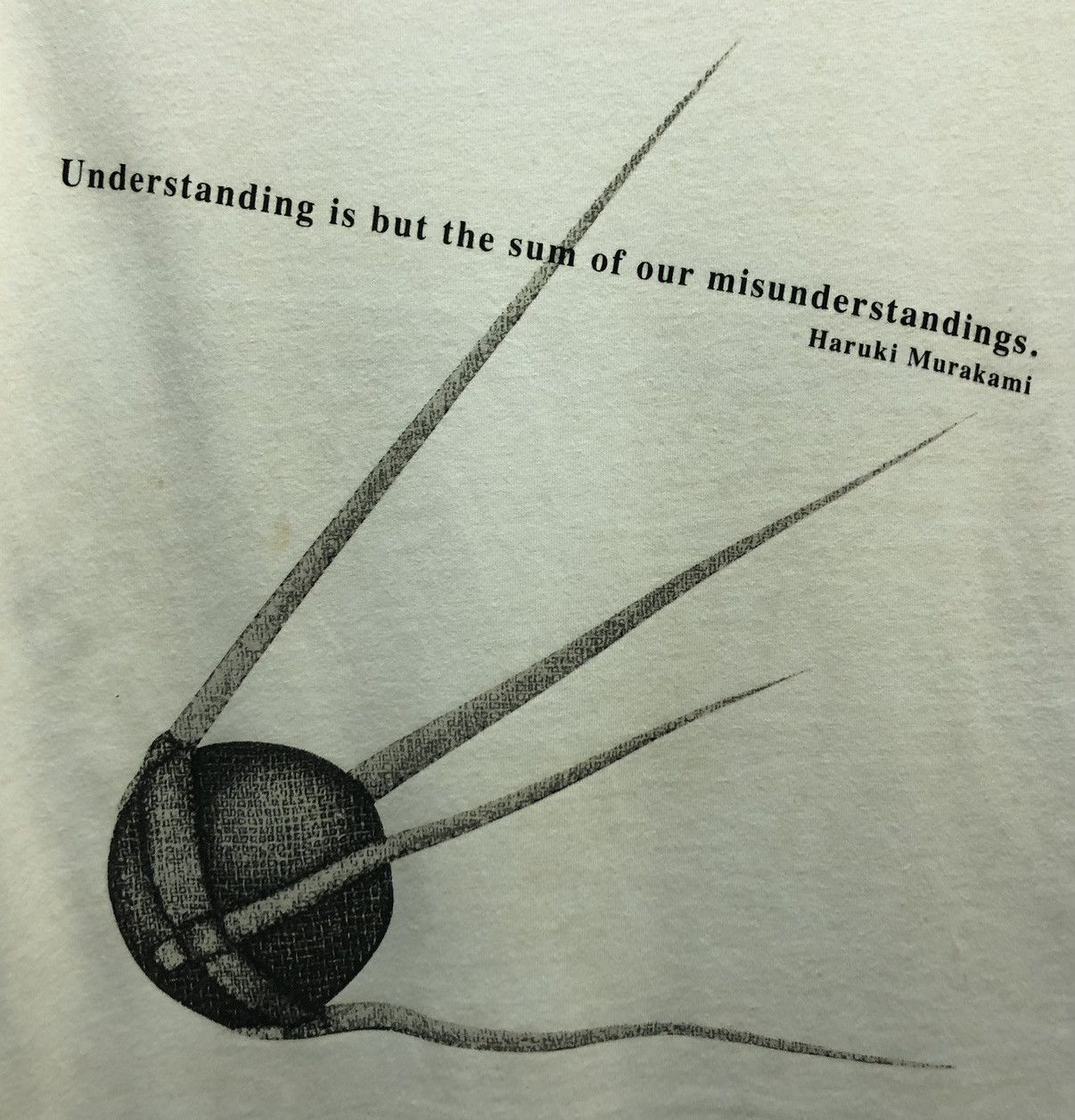Uniqlo Uniqlo Haruki Murakami Sputnik Sweetheart T-Shirt Size US M / EU 48-50 / 2 - 3 Thumbnail