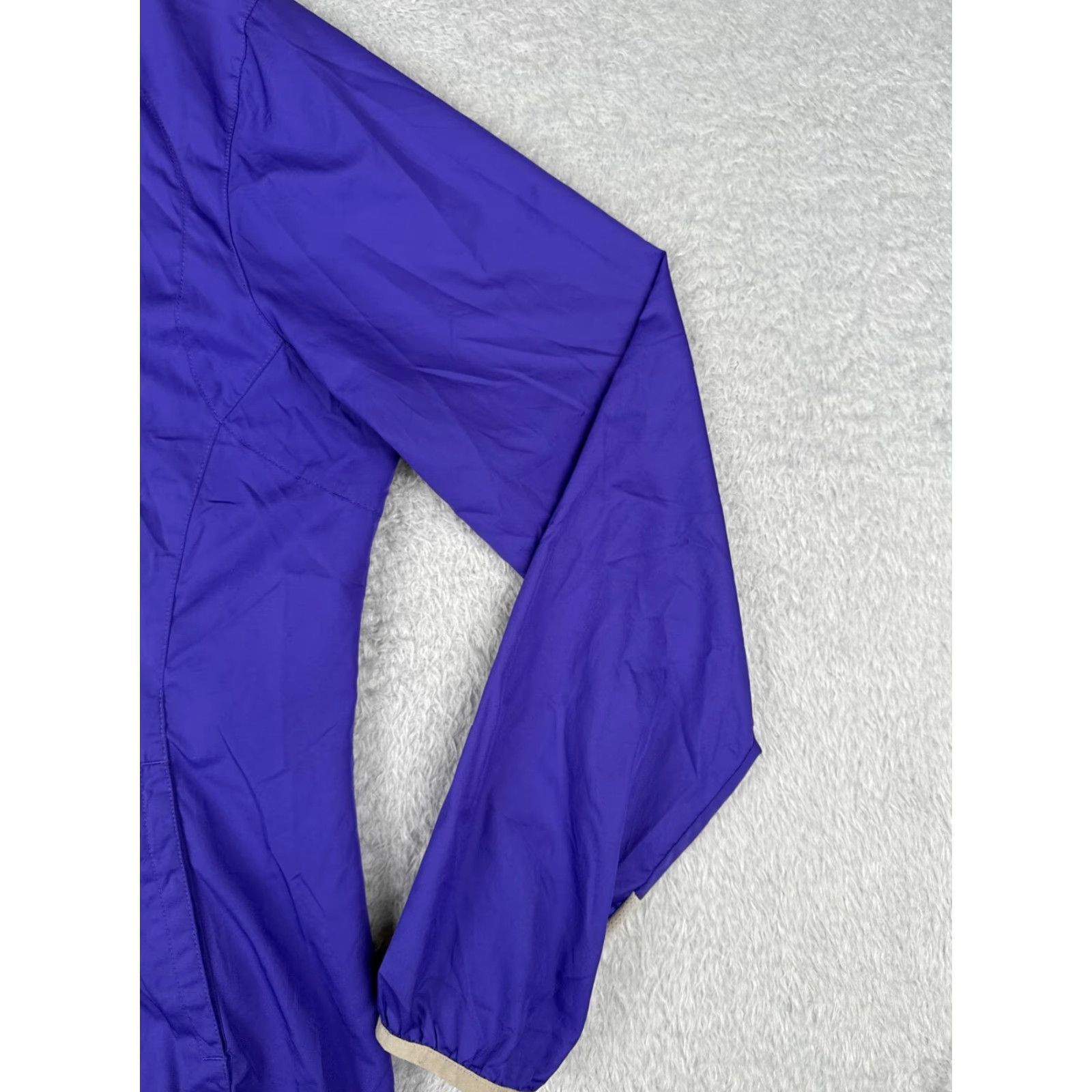 Vintage REI Jacket Women Large Purple Lightweight Windbreaker Full Zip Run Walk Size L / US 10 / IT 46 - 2 Thumbnail