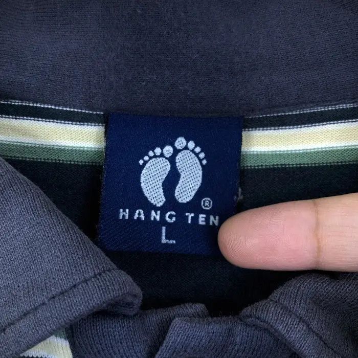 Hang Ten Vintage HANG TEN HAWAII HONOLULU Striped Polo Size US L / EU 52-54 / 3 - 7 Thumbnail
