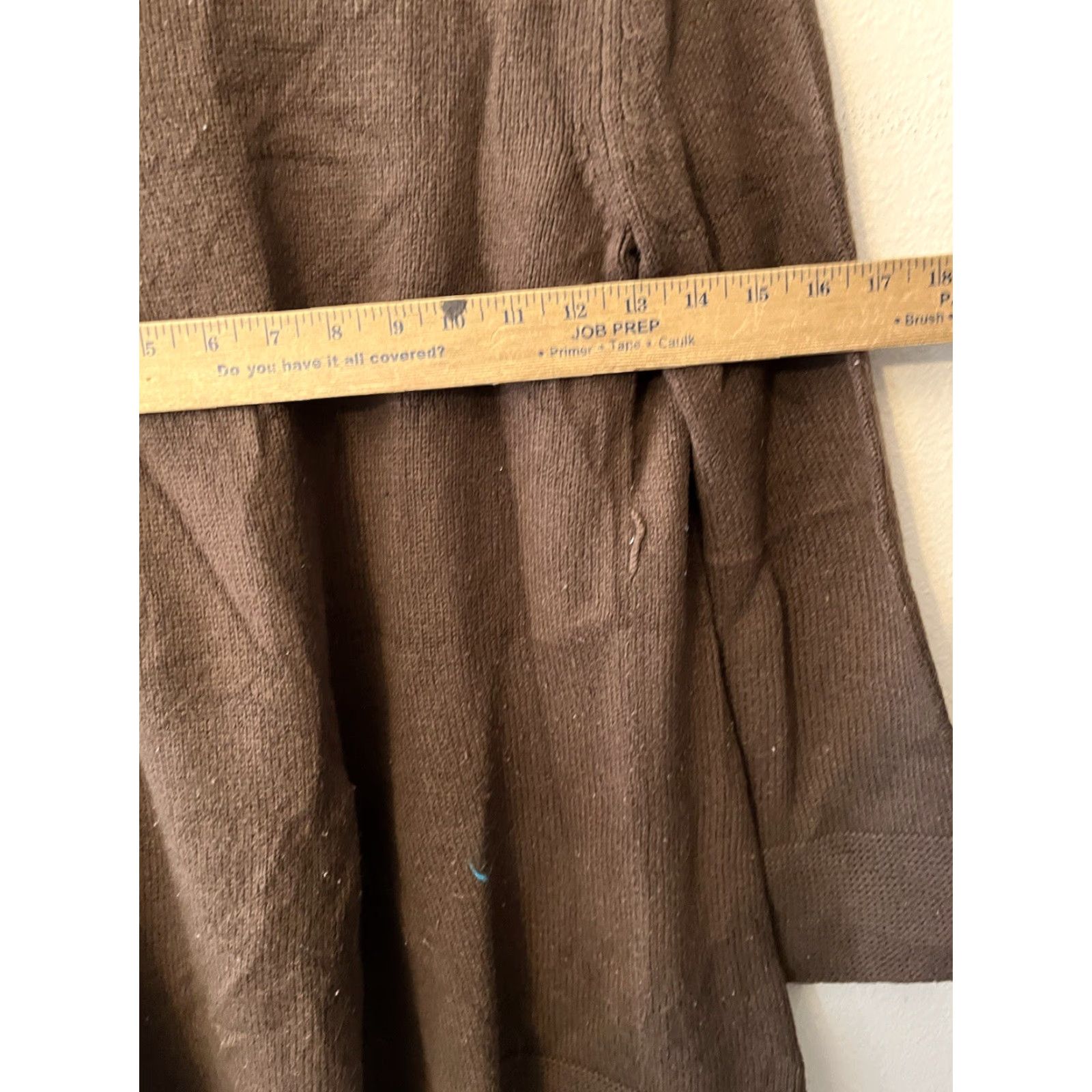 H&M H&M Cardigan Womens Brown Open Front Knit XS Solid Casual Sweater Regular Long Sleeve Fall Spring Winter Vintage No Size XS / US 0-2 / IT 36-38 - 5 Thumbnail