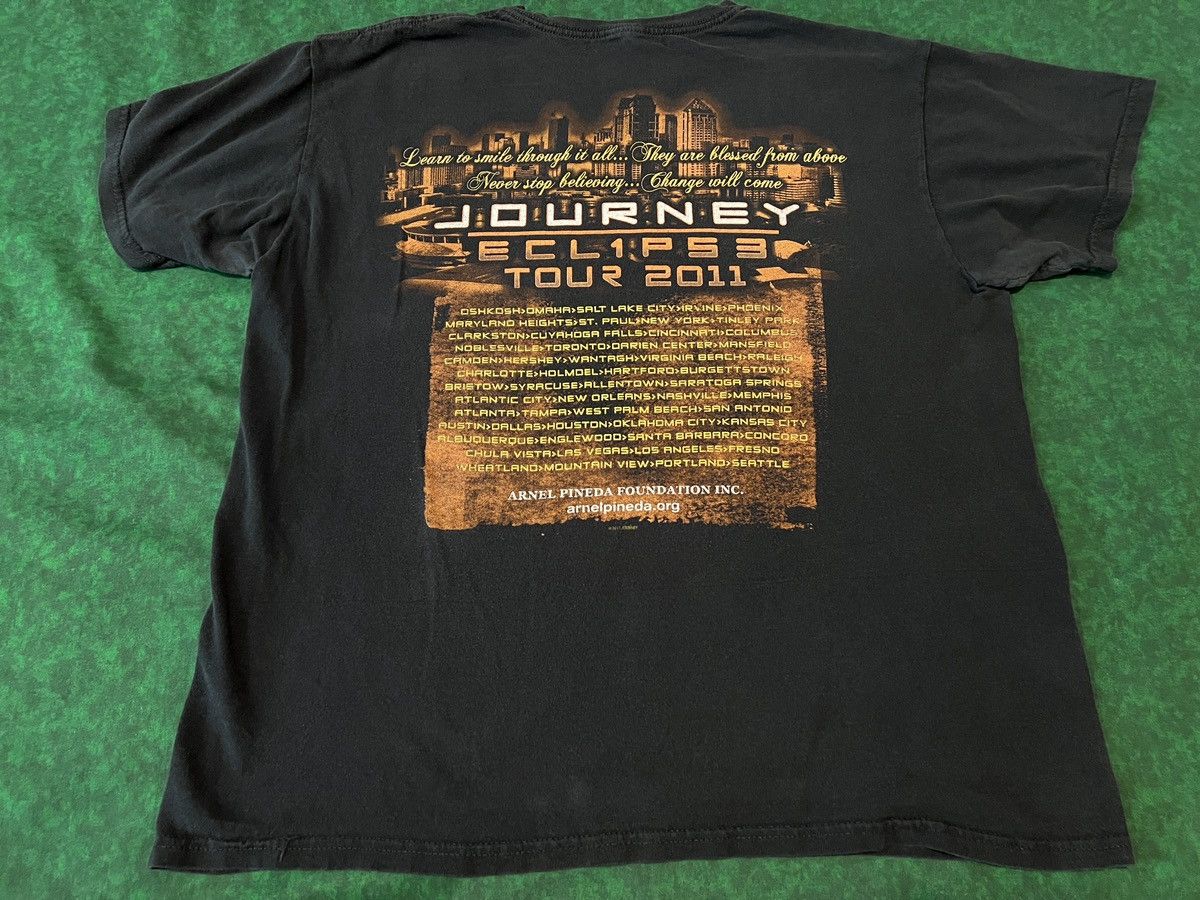 Band Tees × Vintage Journey - City Of Hope - 2011 Tour Double Side T Shirt Size US L / EU 52-54 / 3 - 5 Thumbnail