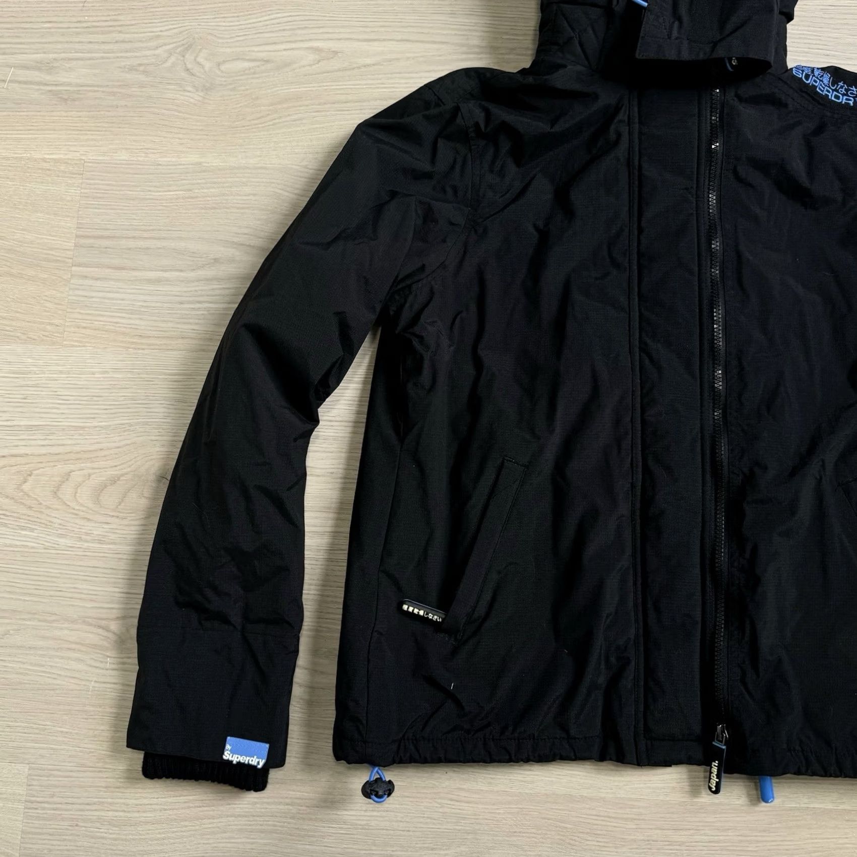 Superdry Superdry Japan Professional The Windcheater Jacket Women's XL Black Full Zip Size XL / US 12-14 / IT 48-50 - 2 Thumbnail