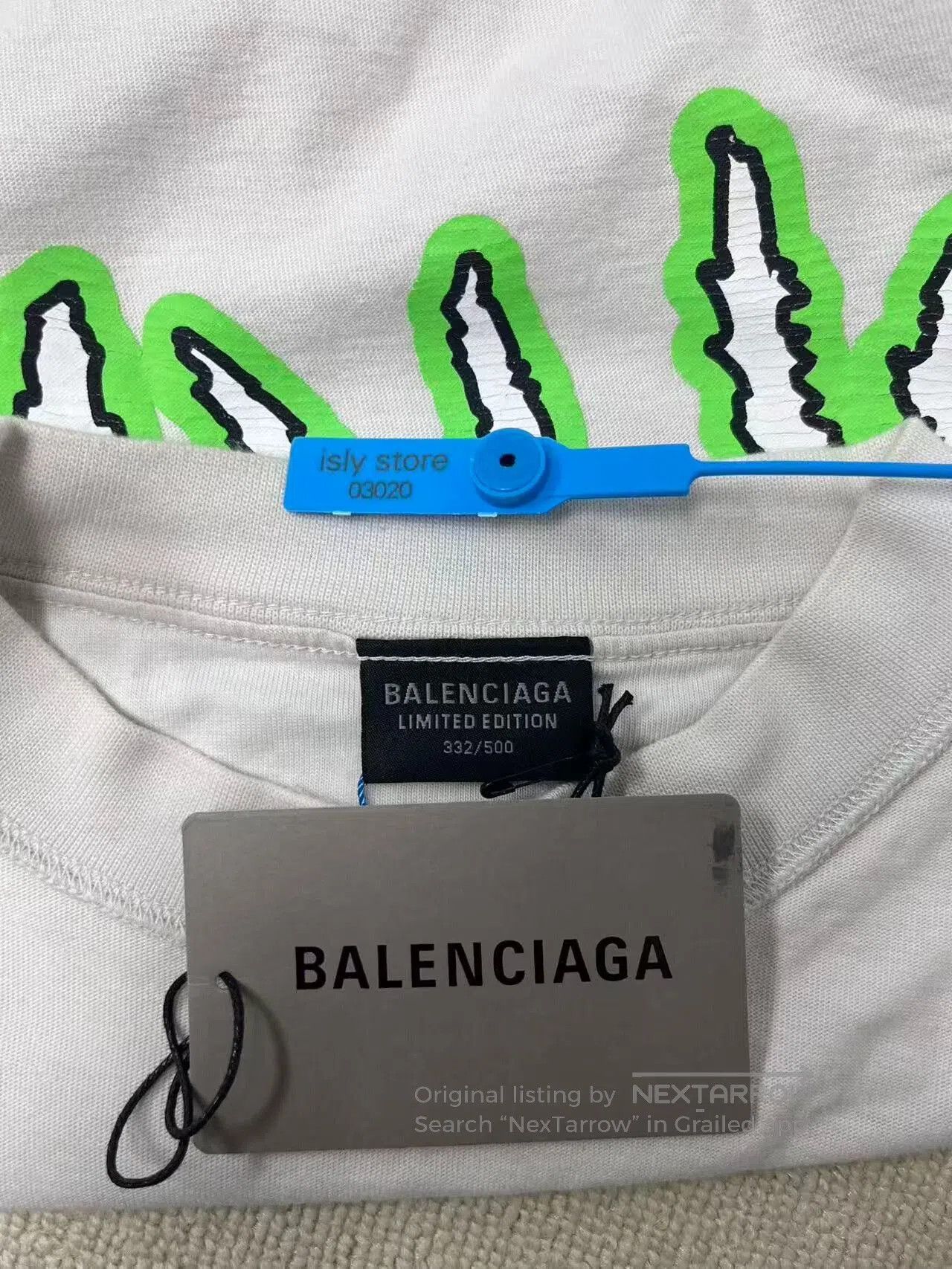 Balenciaga balenciaga bfrnd logo oversized t. Size US M / EU 48-50 / 2 - 4 Thumbnail