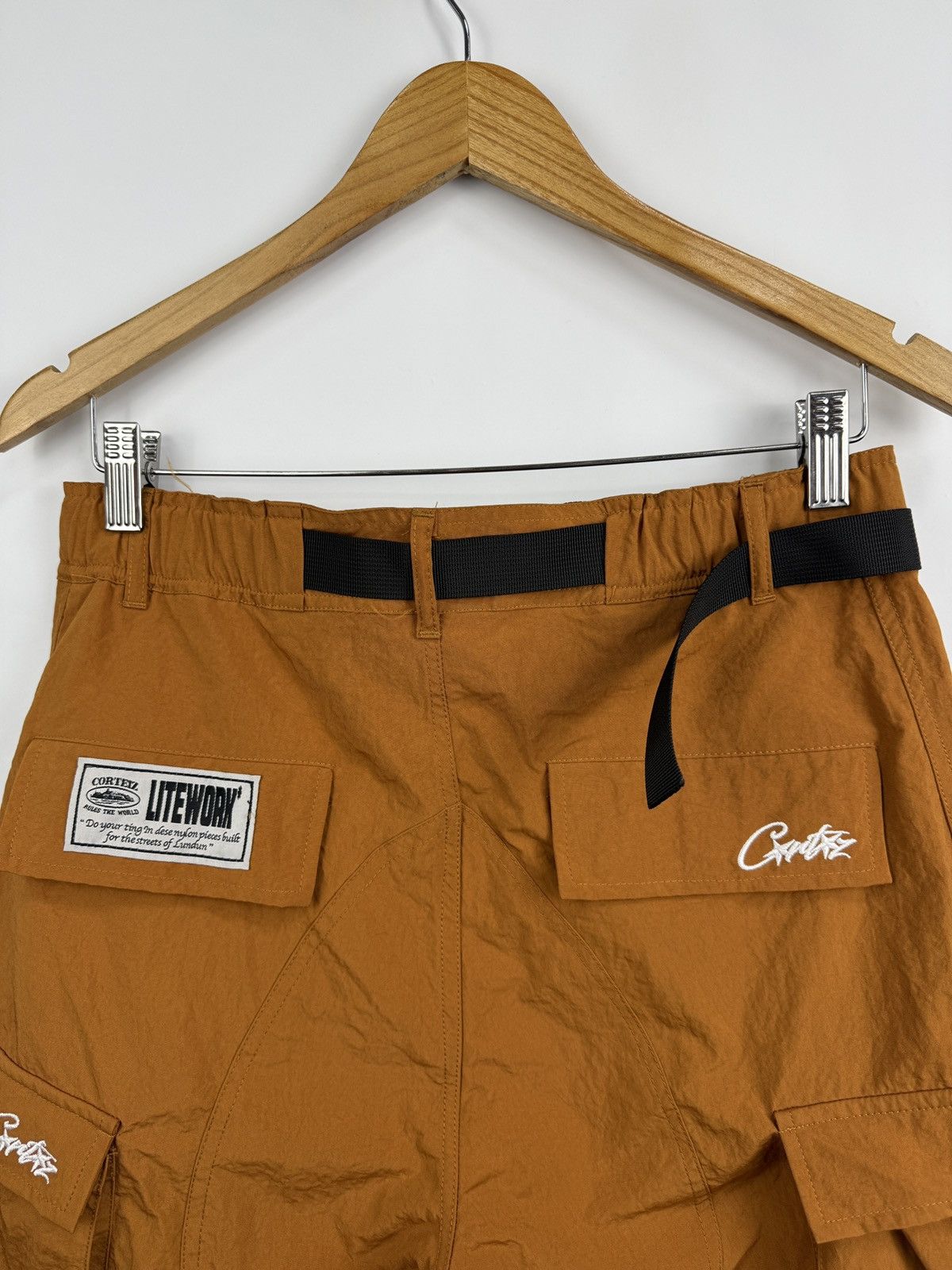 Corteiz 🇺🇸 Y2K Corteiz Alcatraz Cargo Shorts Multipocket Rare Size US 32 / EU 48 - 9 Thumbnail