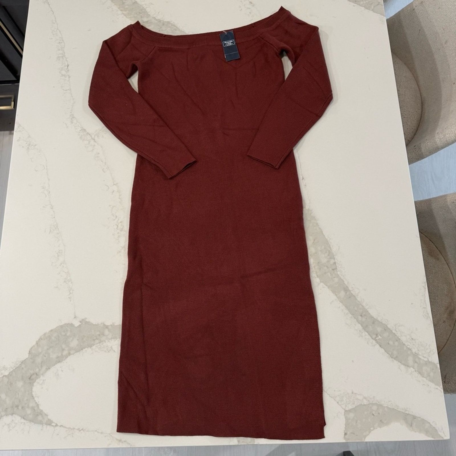 Abercrombie & Fitch Abercrombie & Fitch NWT Off Shoulder Sweater Dress Womens M Size M / US 6-8 / IT 42-44 - 3 Thumbnail