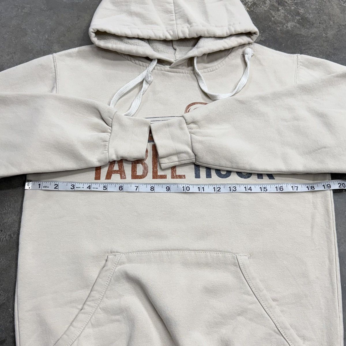 Jerzees Vintage MV Sport Table Rock Graphic Fleece Hoodie Size US S / EU 44-46 / 1 - 5 Thumbnail