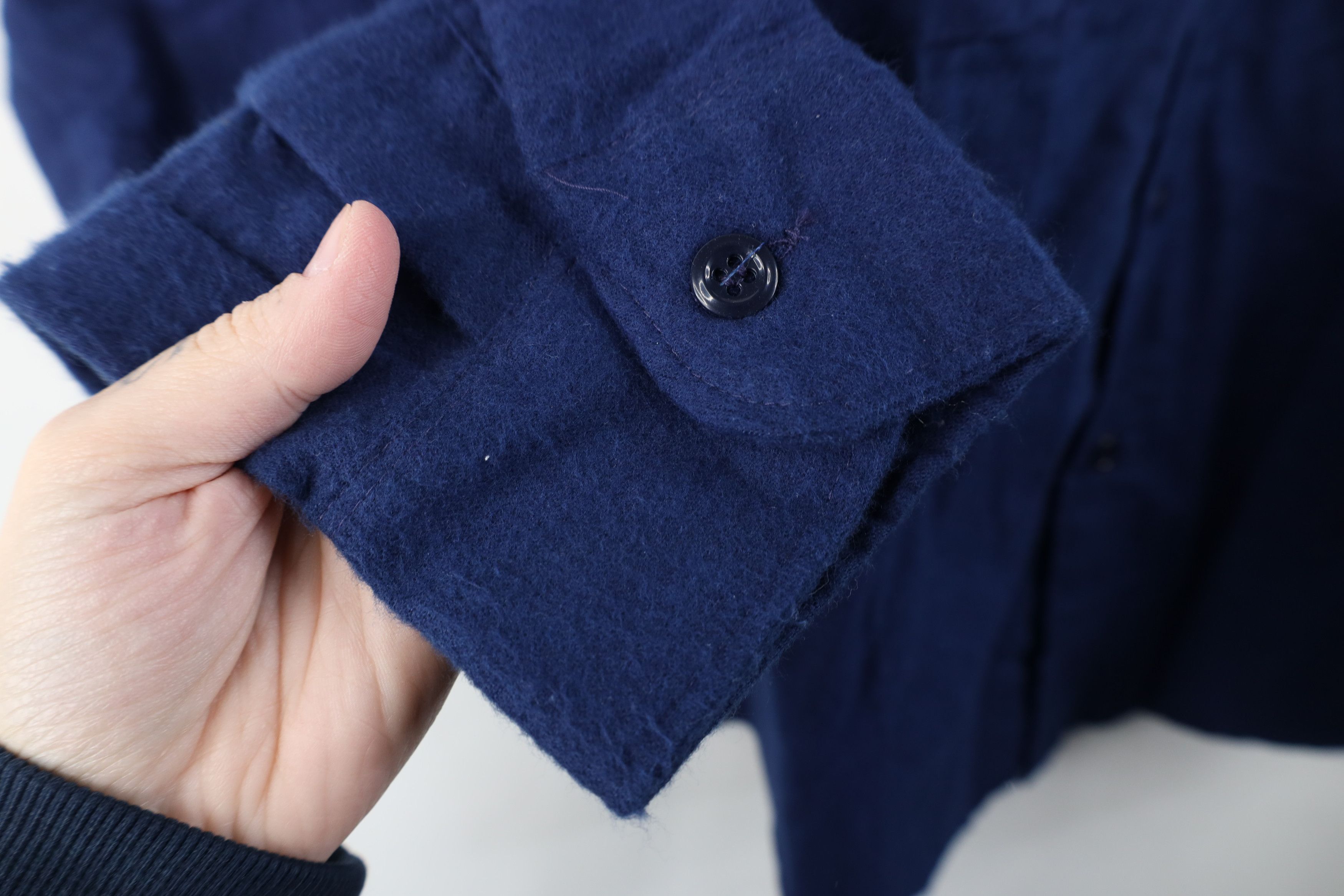Vintage Vintage 60s Streetwear Cloth Collared Button Shirt USA Size US L / EU 52-54 / 3 - 6 Thumbnail