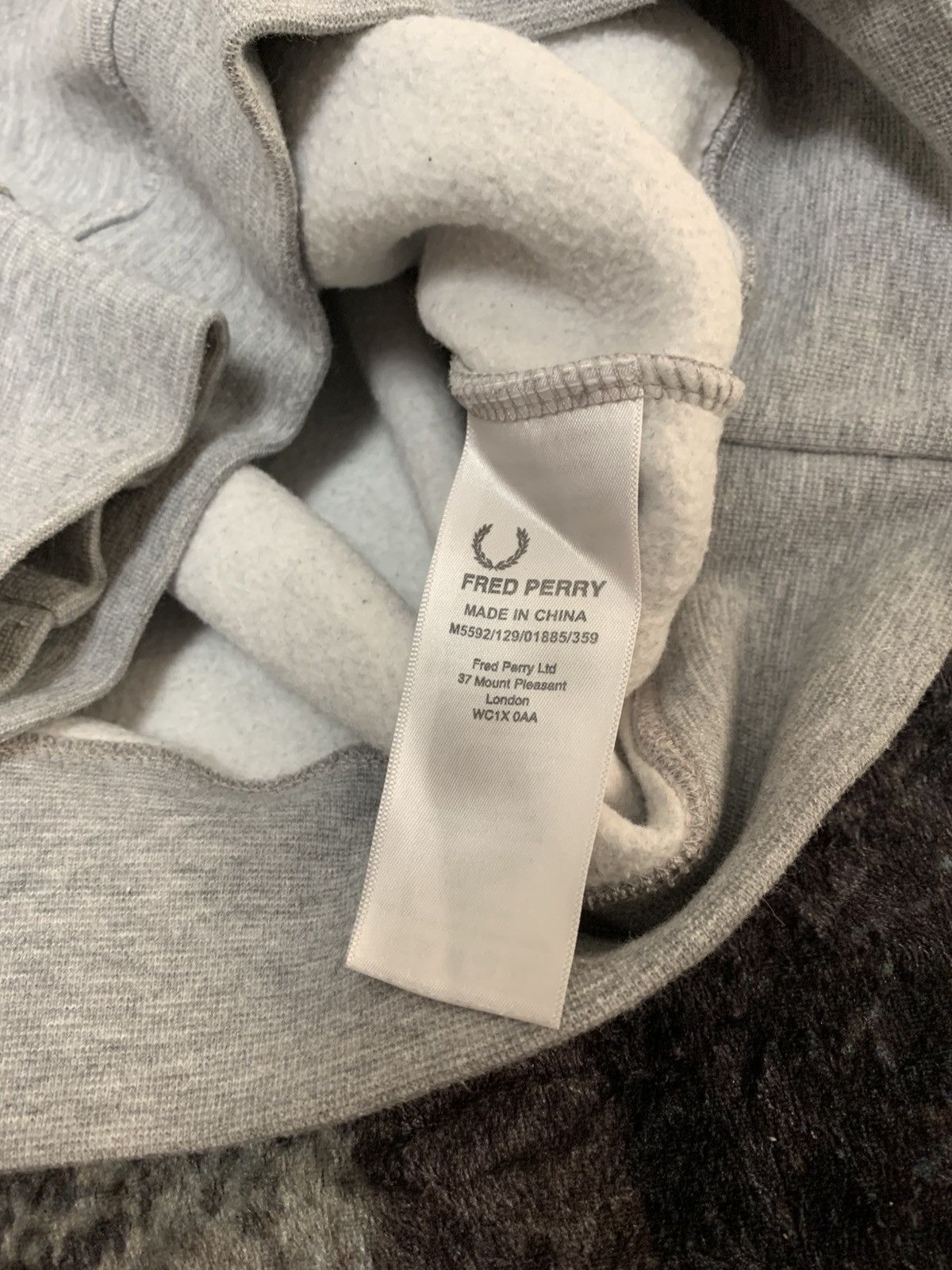 Fred Perry Fred Perry Sweatshirt Grey Size ONE SIZE - 4 Thumbnail