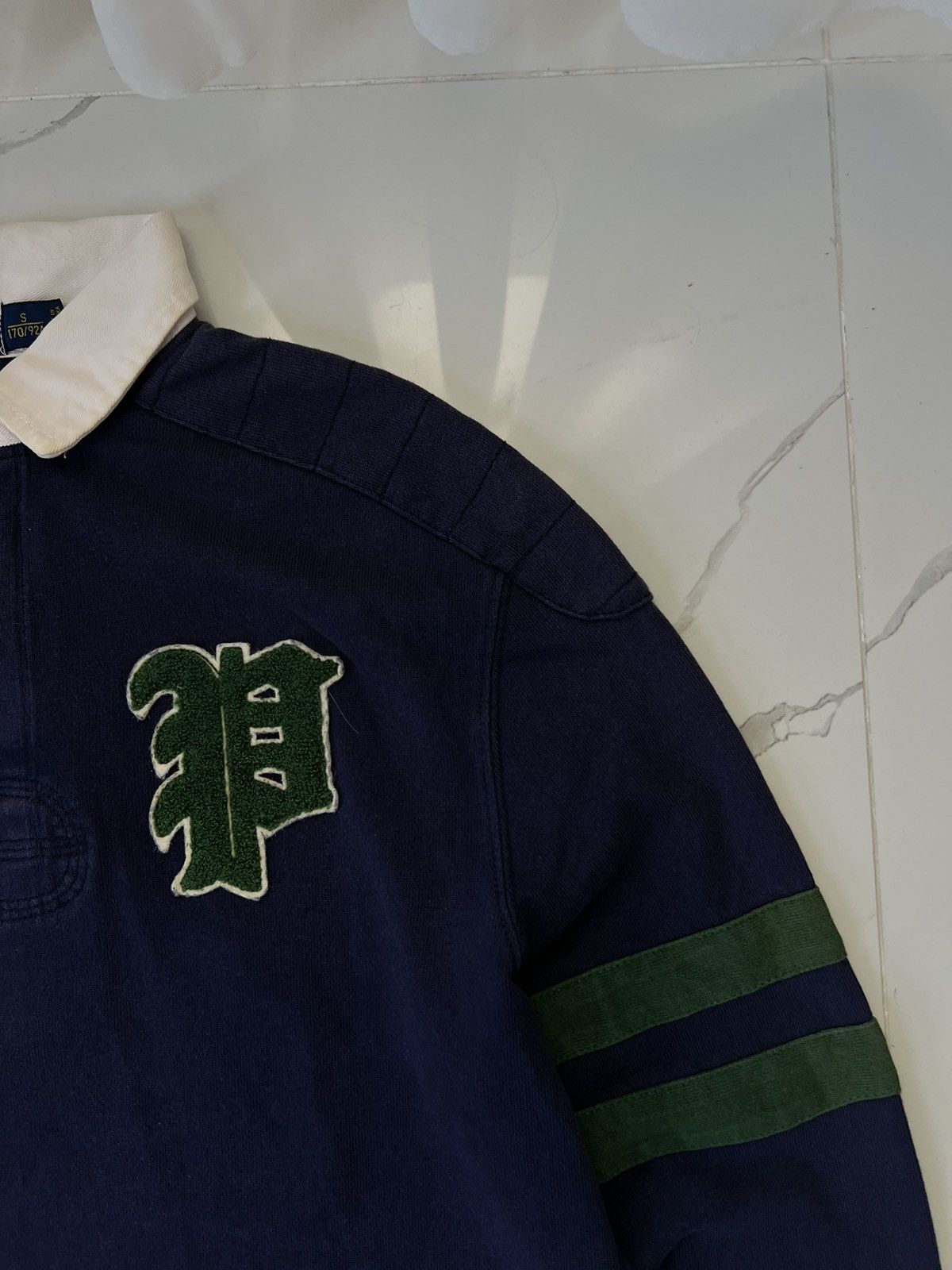 Polo Ralph Lauren × Vintage 90’s POLO RALPH LAUREN BIG BACK LOGO SUNFADED LONGSLEEVE TEE Size US S / EU 44-46 / 1 - 3 Thumbnail