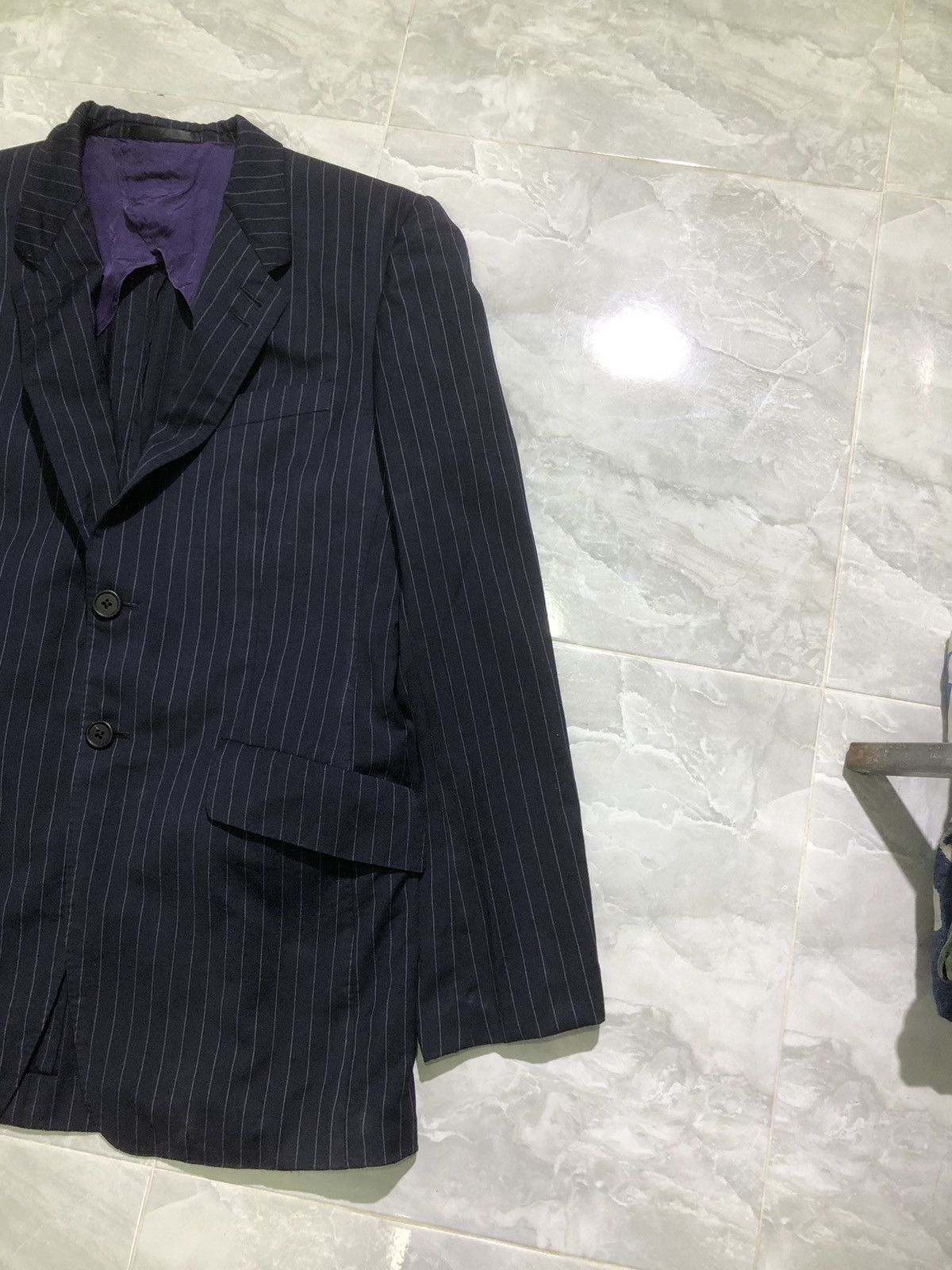 Cerruti 1881 × Paul Smith Paul Smith x Lanificio Cerruti stripe blazer single breasted Size 38R - 2 Thumbnail