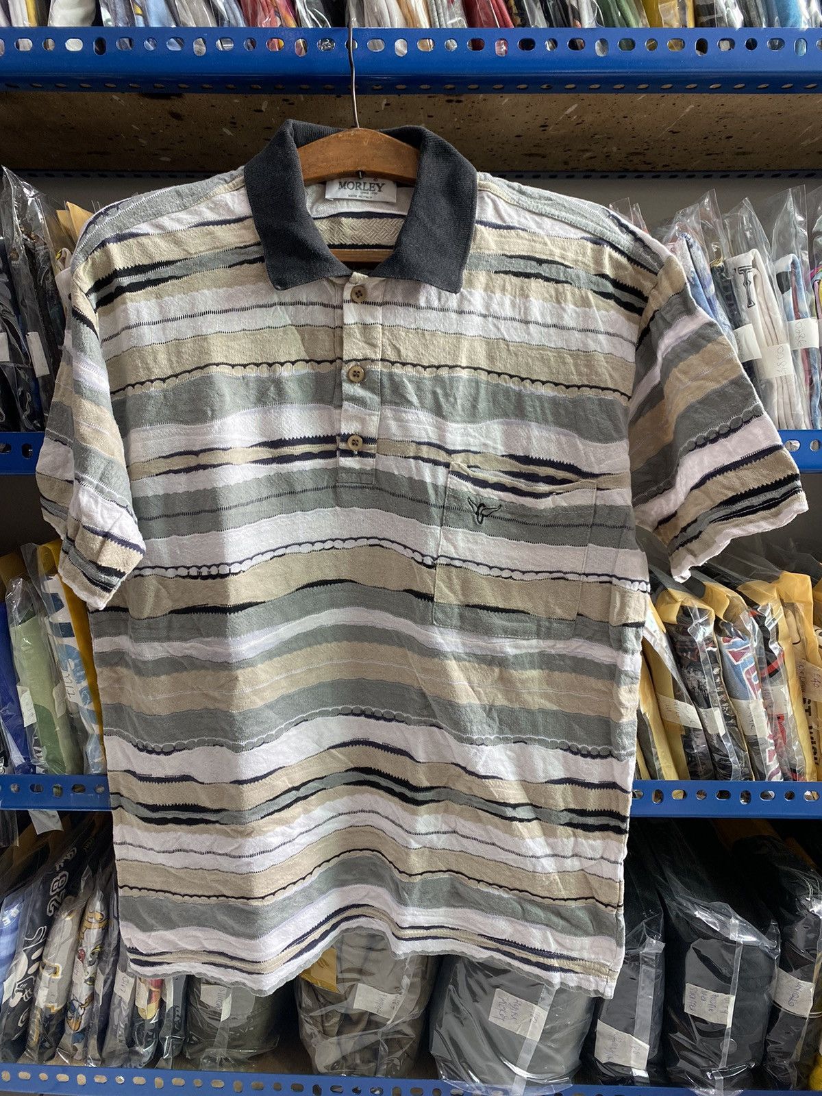 Japanese Brand MORLEY POLO TSHIRT Size US M / EU 48-50 / 2 - 1 Thumbnail