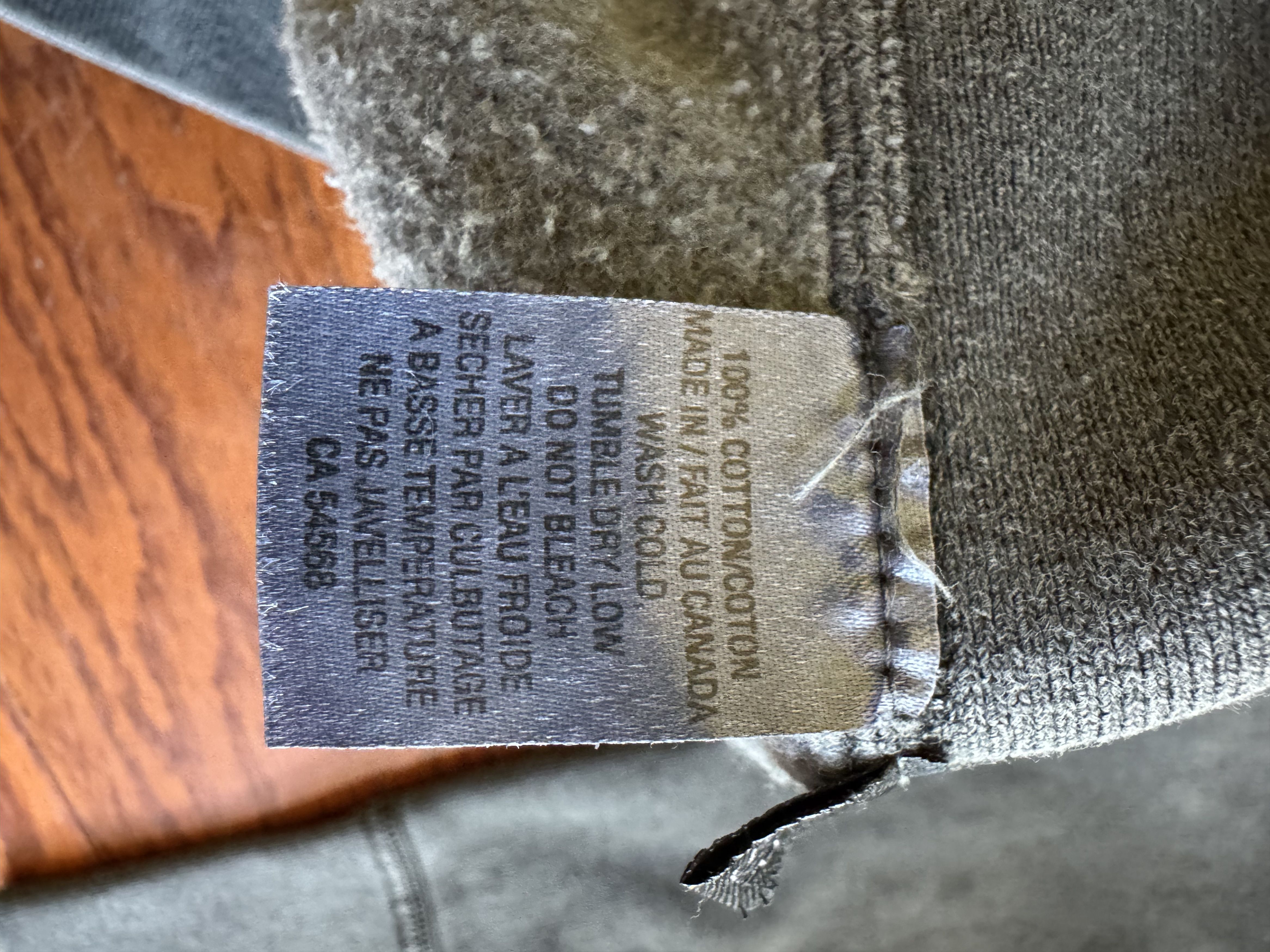 Other OK, Ballet Gray Washed Hoodie Sweatshirt Size US S / EU 44-46 / 1 - 5 Thumbnail