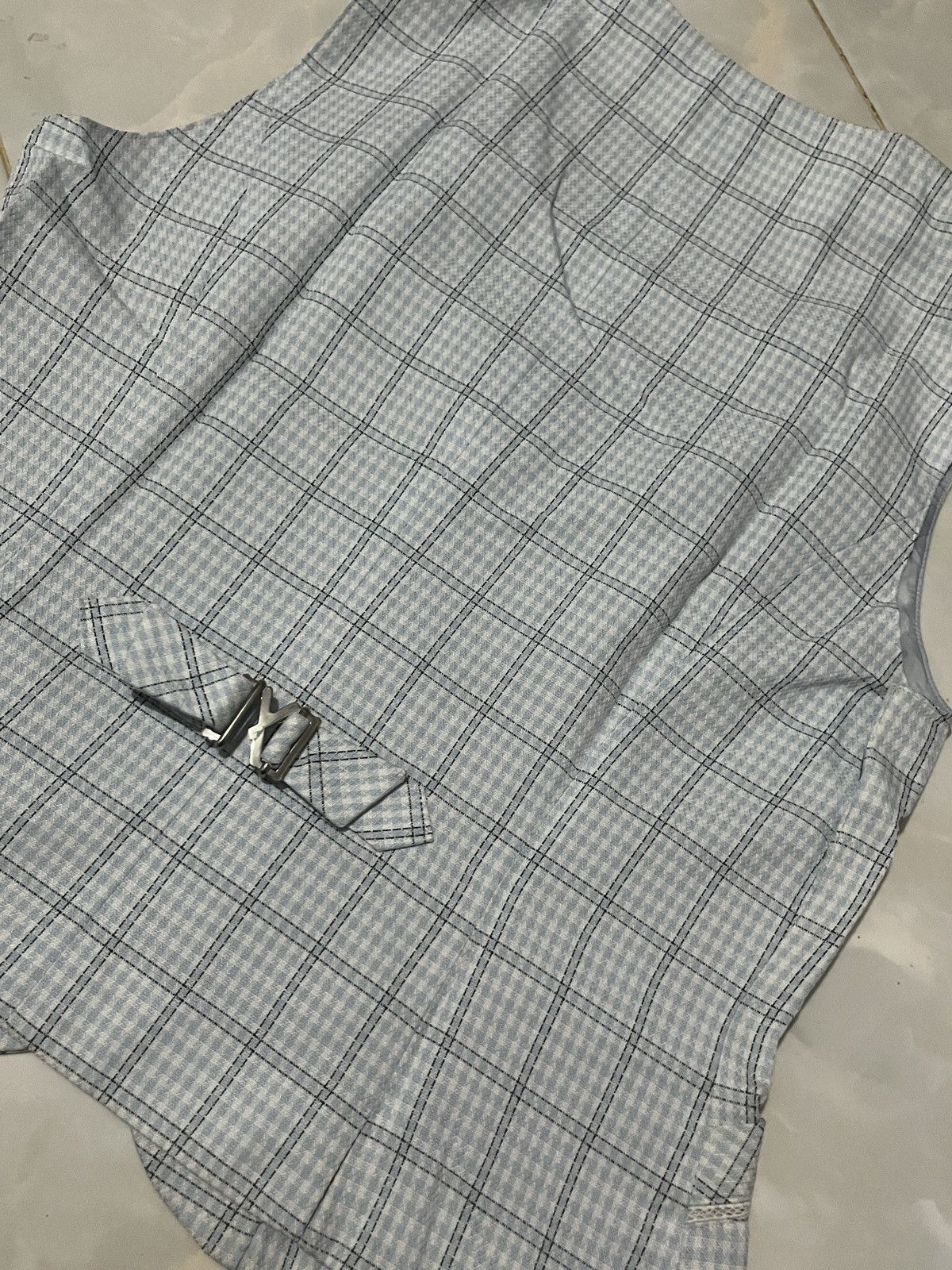 Japanese Brand × Vintage Amatir Vest Blue Size M / US 6-8 / IT 42-44 - 6 Thumbnail