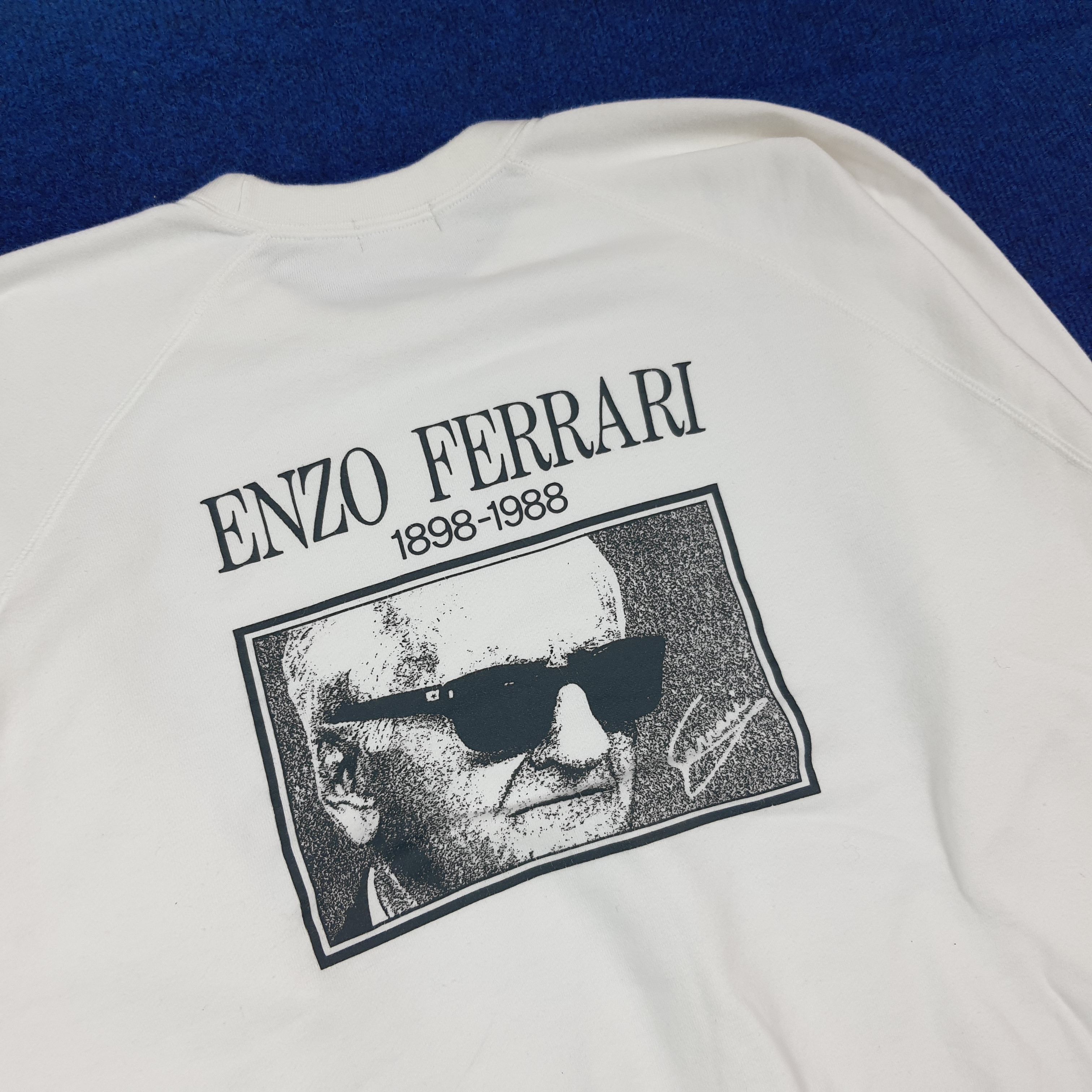 Vintage Vintage Enzo Ferrari 90s Tribute Sweatshirt C292N26 Size US M / EU 48-50 / 2 - 2 Thumbnail