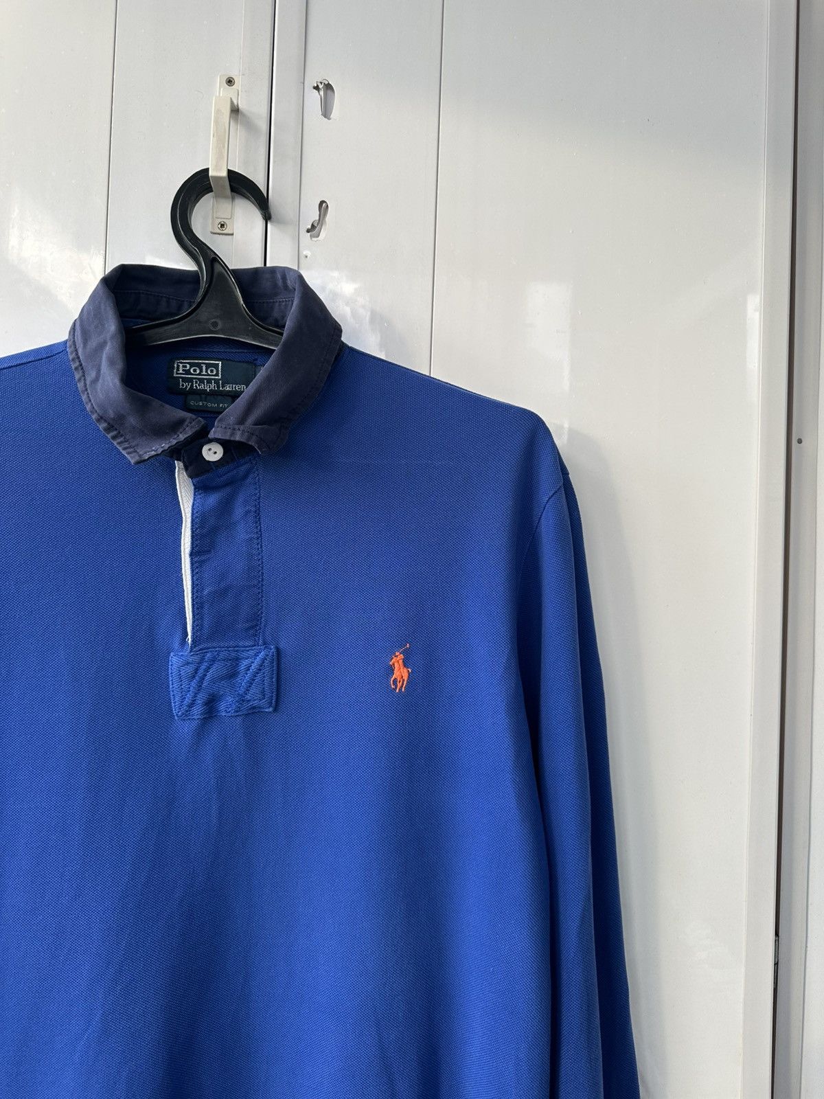 Polo Ralph Lauren Vintage Polo Ralph Lauren Rugby Orange Logo Size US L / EU 52-54 / 3 - 4 Thumbnail